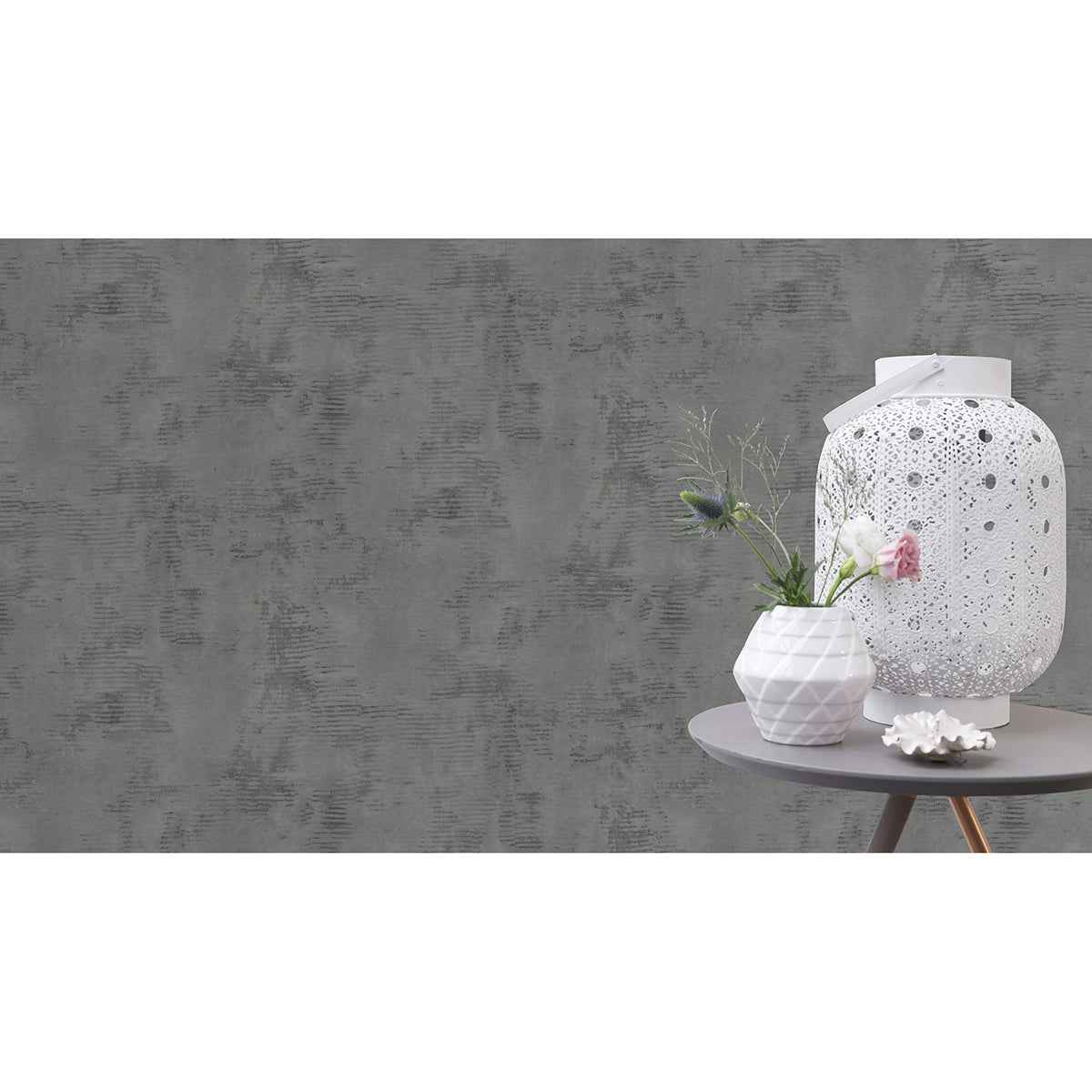 Osborn Charcoal Distressed Texture Wallpaper - York Wallcoverings - 4015-426328 - York Wallcoverings Wallpaper