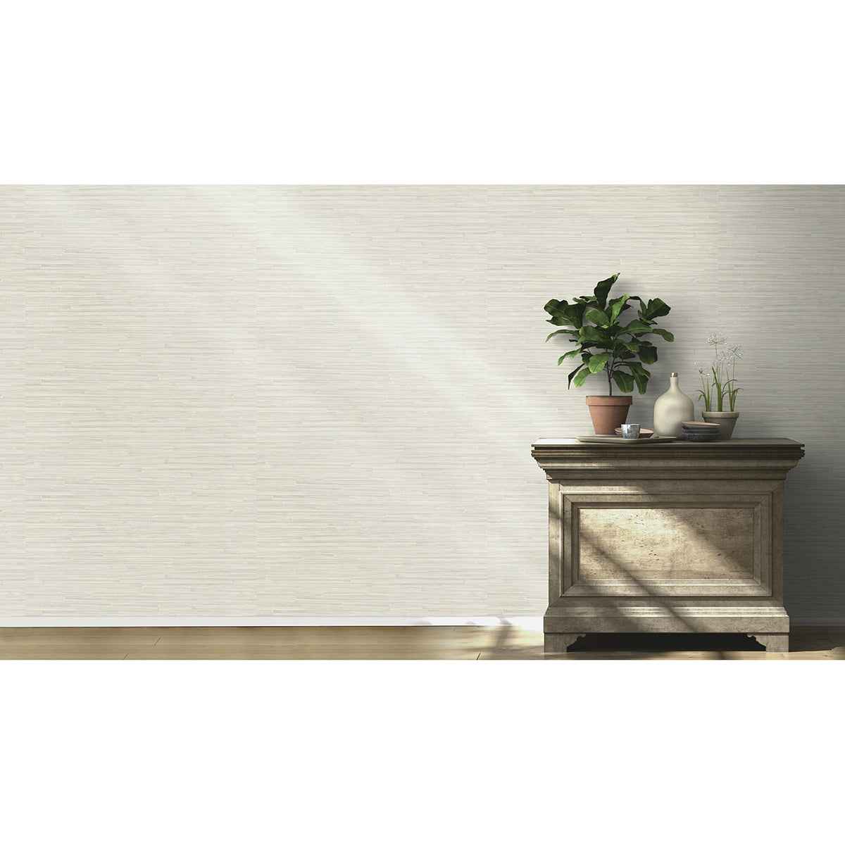 Hutton Silver Tile Wallpaper - York Wallcoverings - 4015-550542 - York Wallcoverings Wallpaper