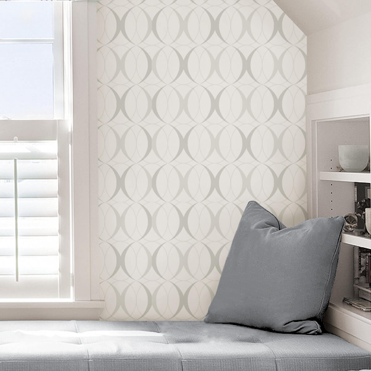 circulate-light-silver-peel-and-stick-wallpaper-york-wallcoverings-nus1704 - York Wallcoverings Wallpaper