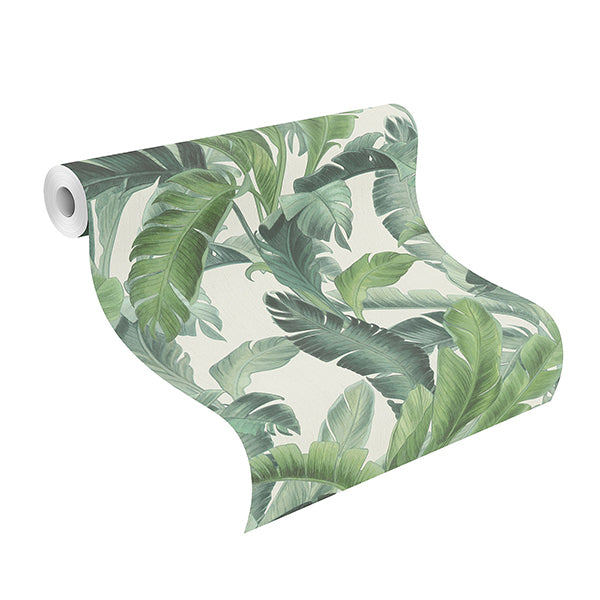 orissa-green-palm-frond-wallpaper-york-wallcoverings-rh536683 - York Wallcoverings Wallpaper