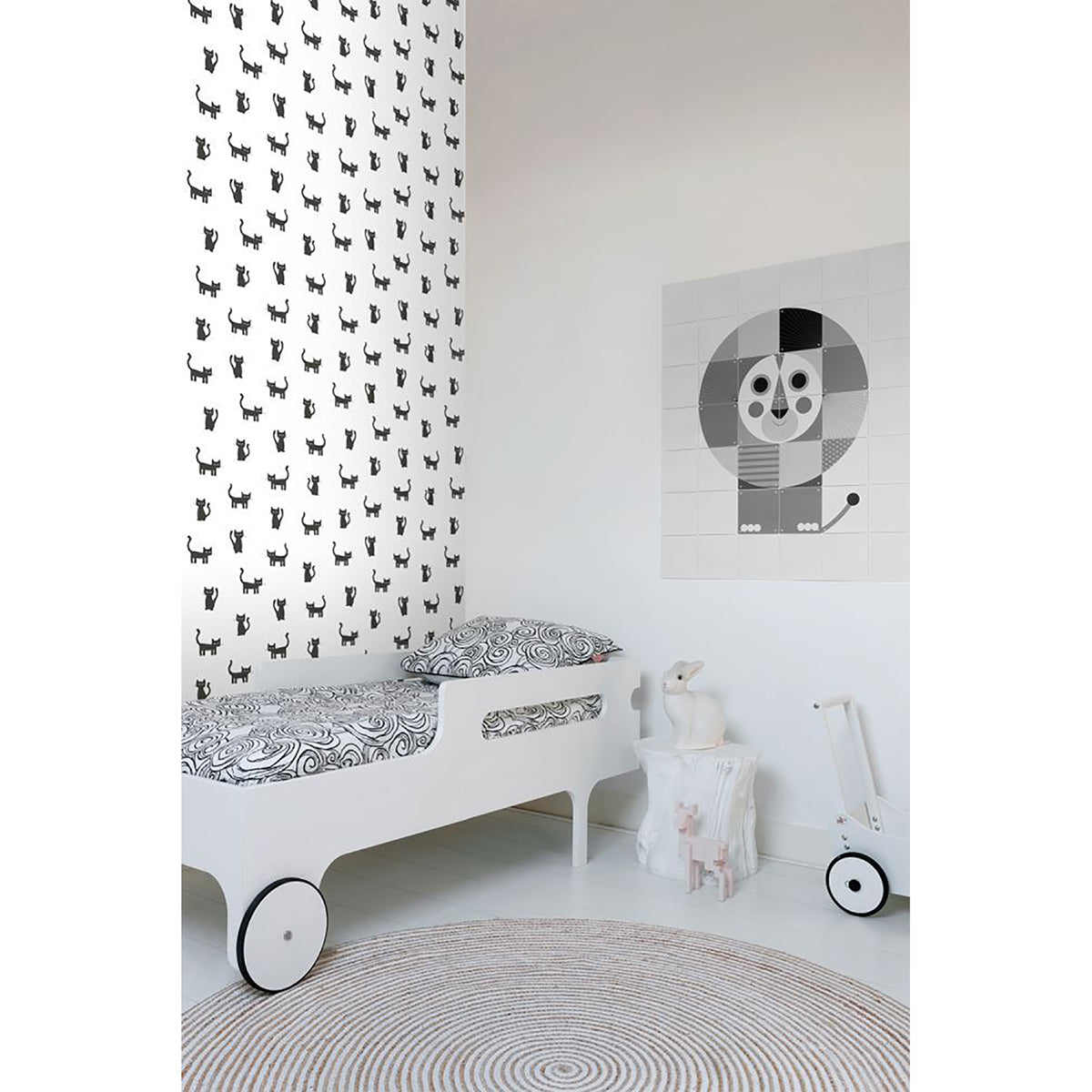 salem-black-kittens-wallpaper-york-wallcoverings-dd138928 - York Wallcoverings Wallpaper