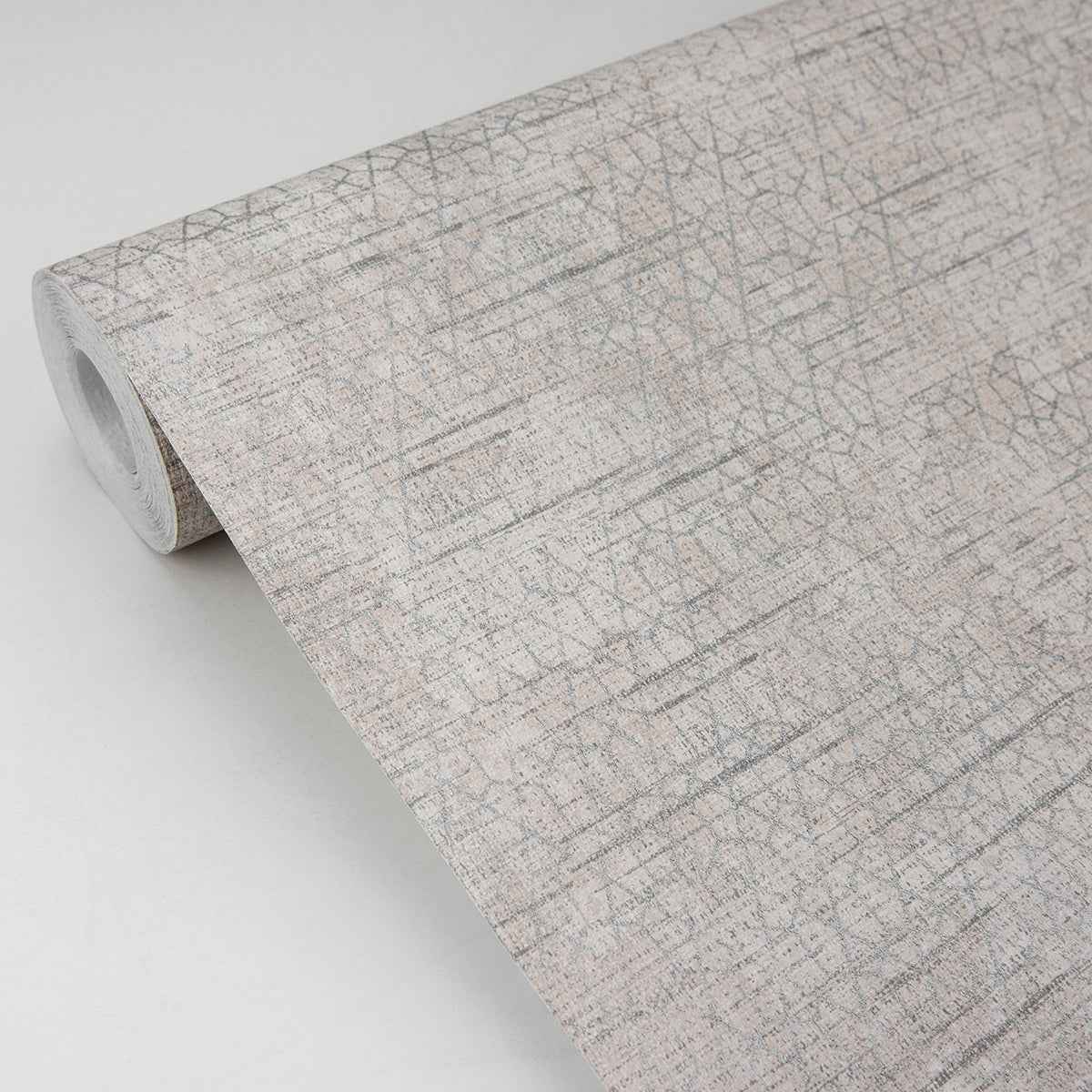 Elias Cream Gridline Wallpaper - York Wallcoverings - 4020-75807