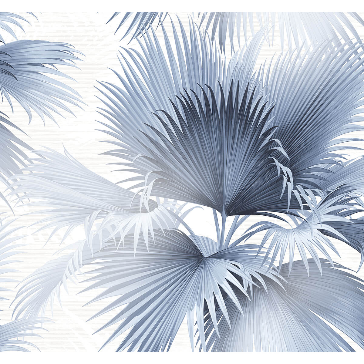 summer-palm-blue-tropical-wallpaper-york-wallcoverings-2927-40102 - York Wallcoverings Wallpaper