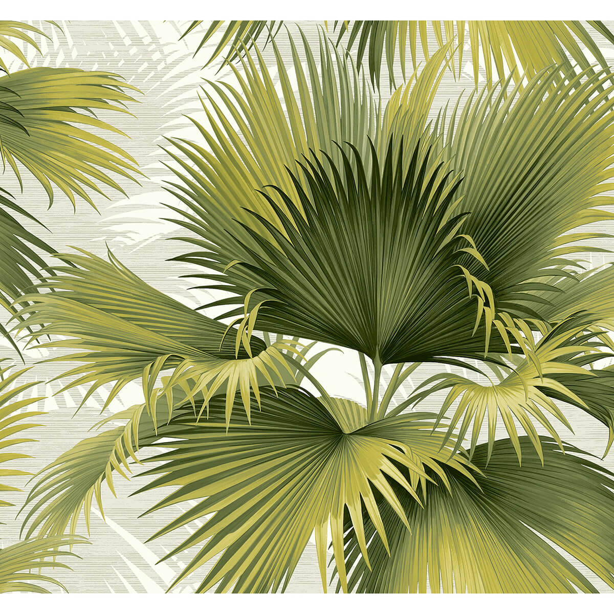 summer-palm-green-tropical-wallpaper-york-wallcoverings-2927-40114 - York Wallcoverings Wallpaper