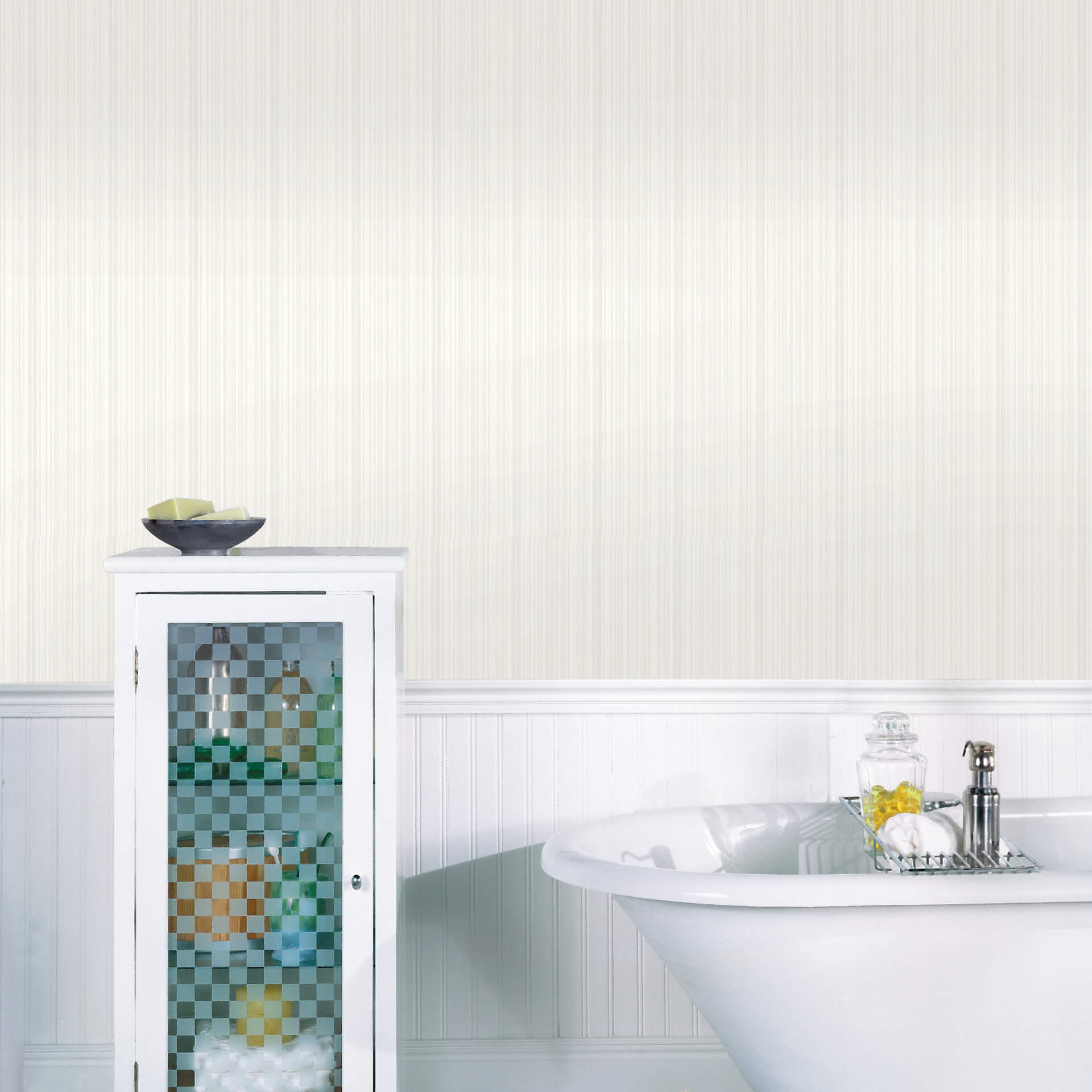 sebasco-dove-vertical-pinstripe-wallpaper-york-wallcoverings-2927-80310 - York Wallcoverings Wallpaper