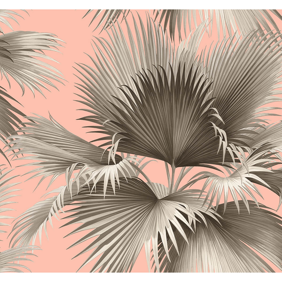 summer-palm-blush-tropical-wallpaper-york-wallcoverings-2927-81901 - York Wallcoverings Wallpaper