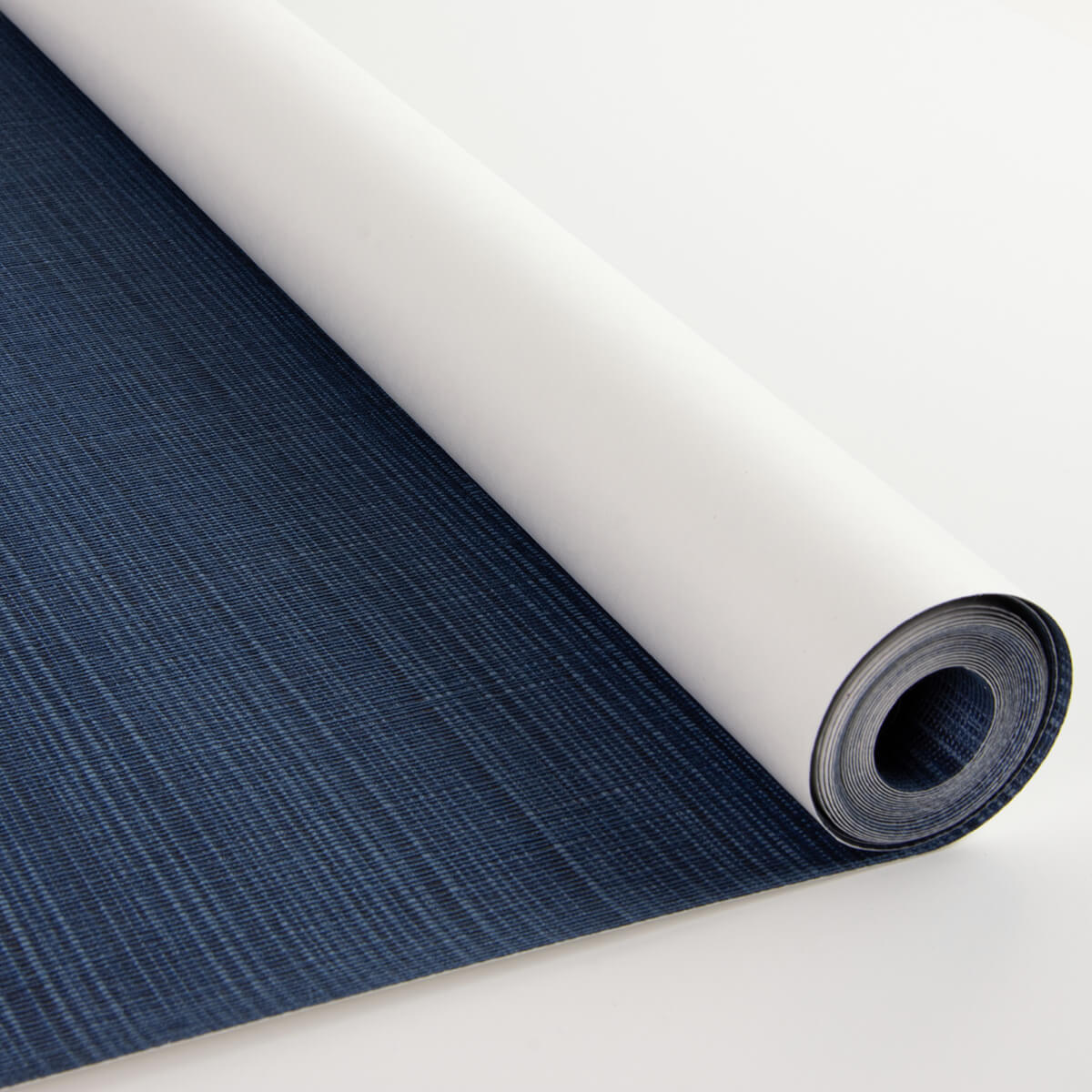 indigo-crossweave-string-peel-and-stick-wallpaper-york-wallcoverings-nus3959 - York Wallcoverings Wallpaper