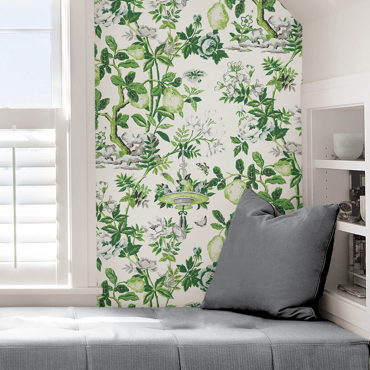 verdance-shantung-garden-scalamandre-self-adhesive-wallpaper-york-wallcoverings-scs3841 - York Wallcoverings Wallpaper