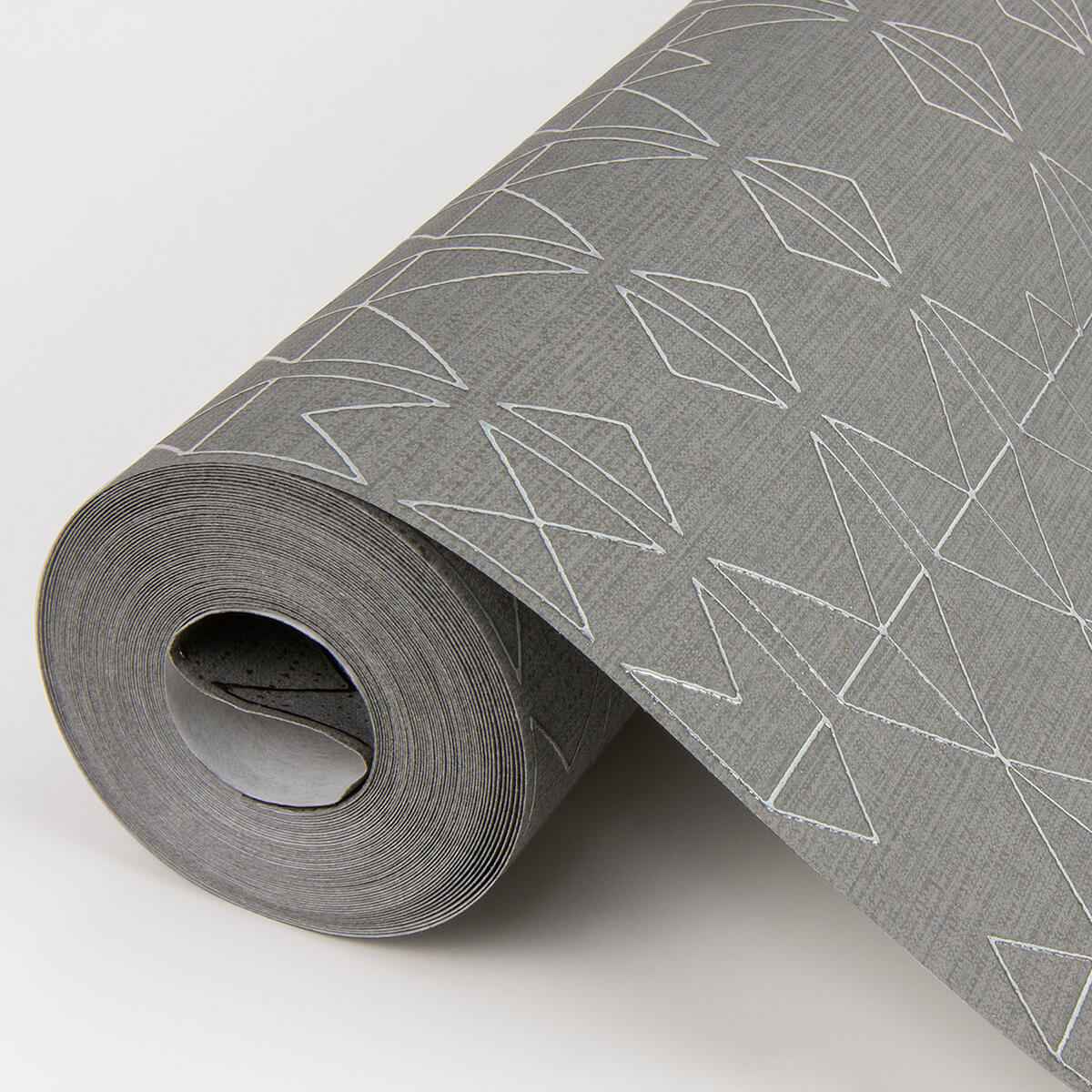Paititi Sterling Diamond Trellis Wallpaper - York Wallcoverings - 4019-86405 - York Wallcoverings Wallpaper