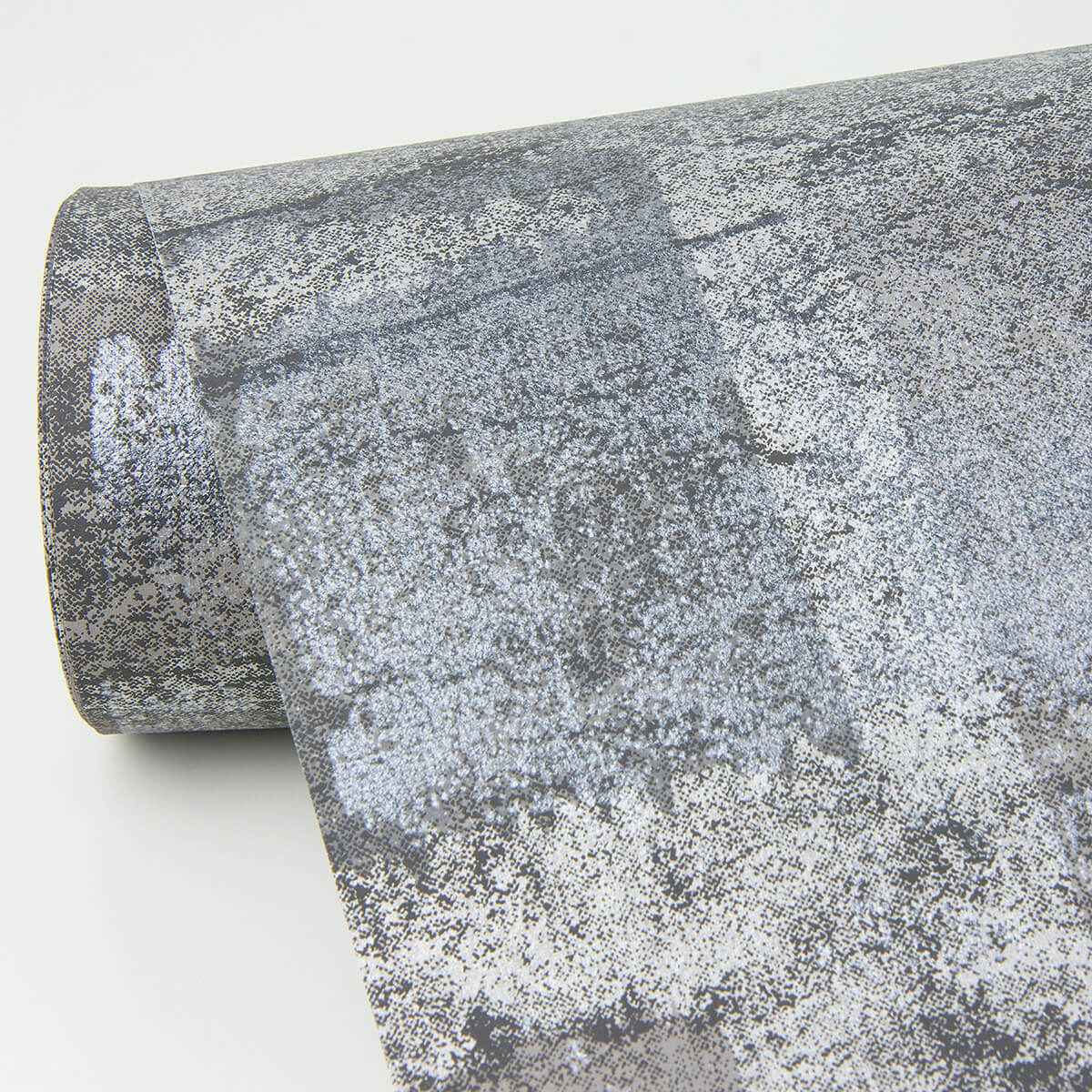 Pele Silver Distressed Wallpaper - York Wallcoverings - 4019-86407 - York Wallcoverings Wallpaper