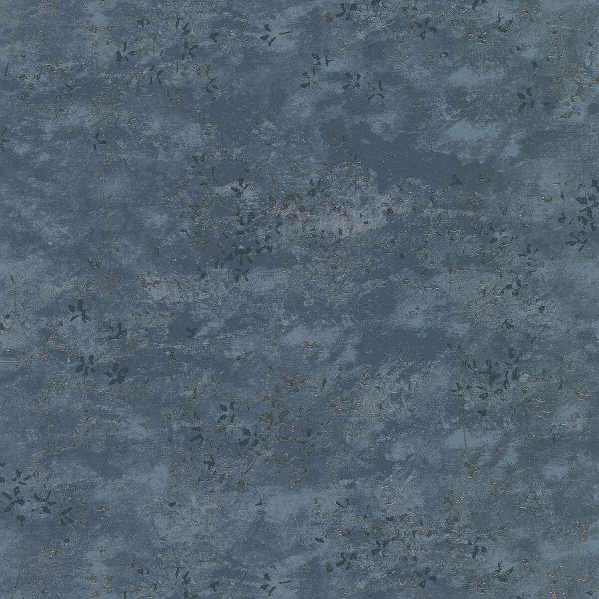 Arian Blue Inkburst Wallpaper - York Wallcoverings - 4019-86429 - York Wallcoverings Wallpaper
