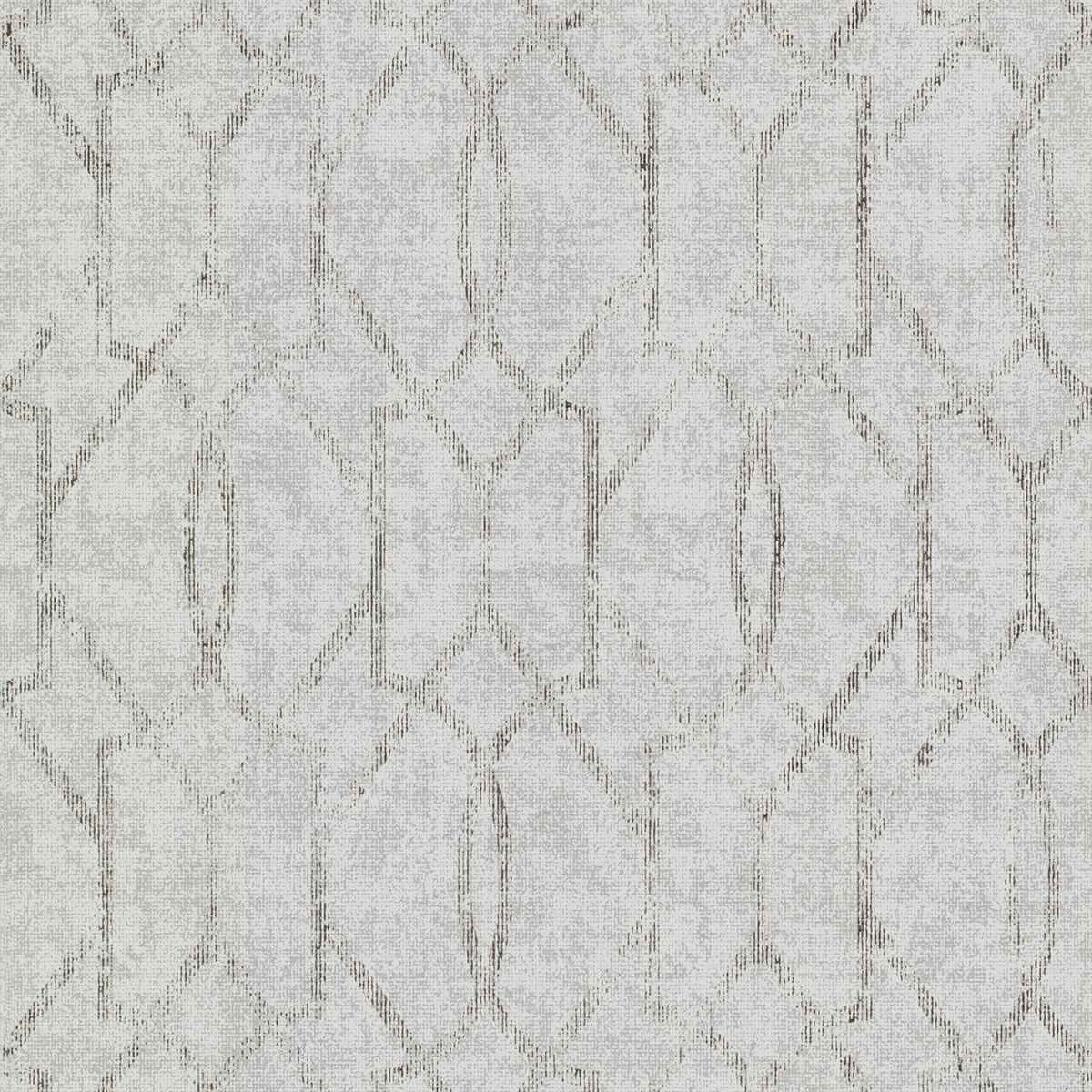 Ziva Platinum Trellis Wallpaper - York Wallcoverings - 4019-86452 - York Wallcoverings Wallpaper