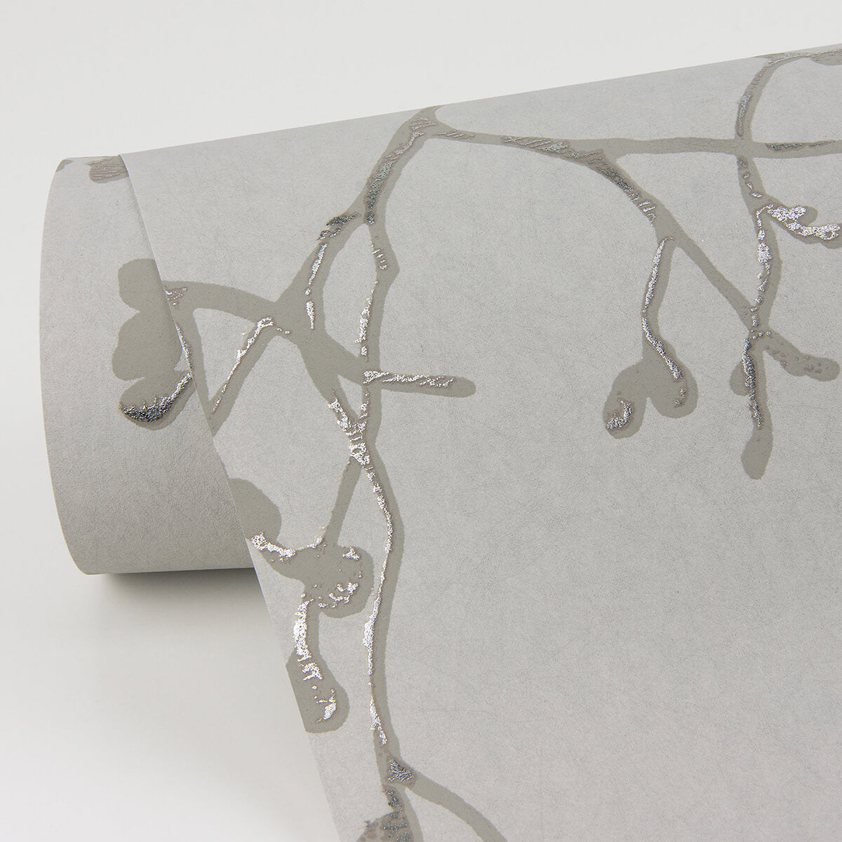 koura-platinum-budding-branches-wallpaper-york-wallcoverings-4019-86456 - York Wallcoverings Papel pintado