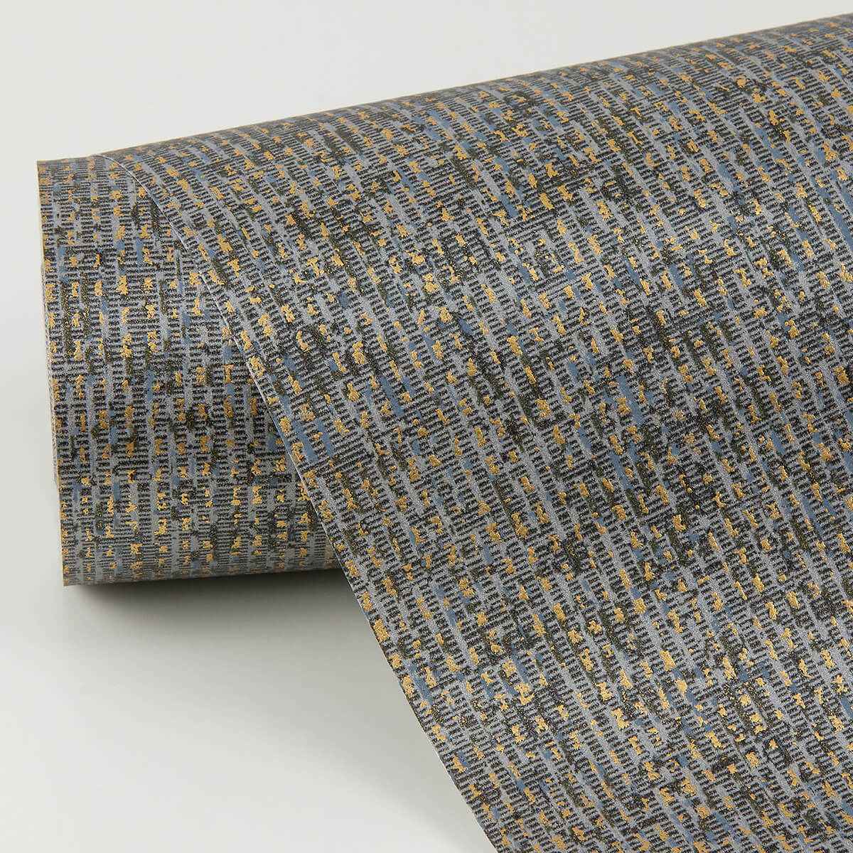 Maia Stone Faux Linen Wallpaper - York Wallcoverings - 4019-86481