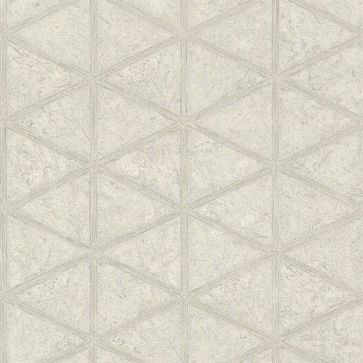 Mayari Platinum Tiled Wallpaper - York Wallcoverings - 4019-86489 - York Wallcoverings Wallpaper