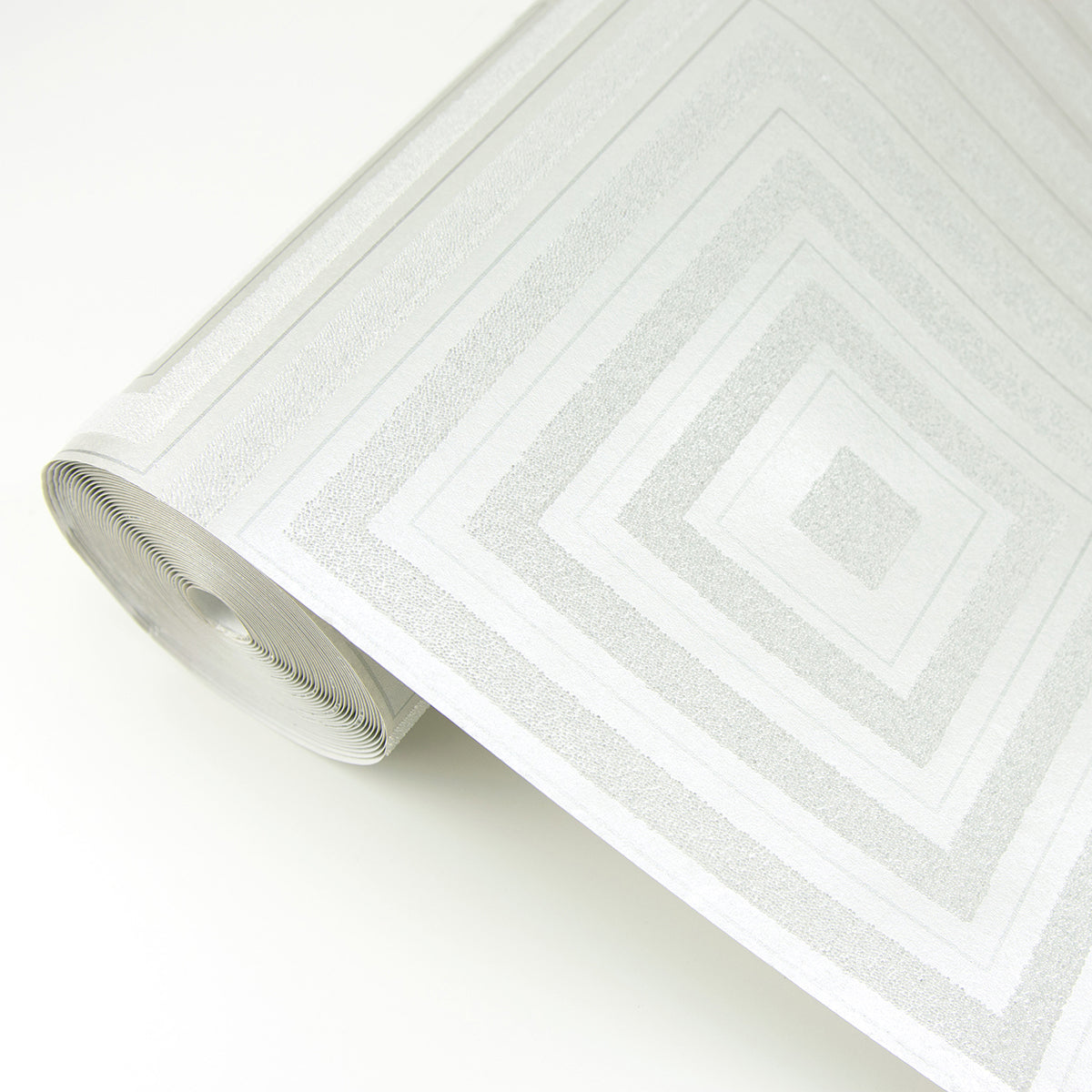 luminous-silver-beaded-geometric-wallpaper-york-wallcoverings-2763-87317 - York Wallcoverings Wallpaper