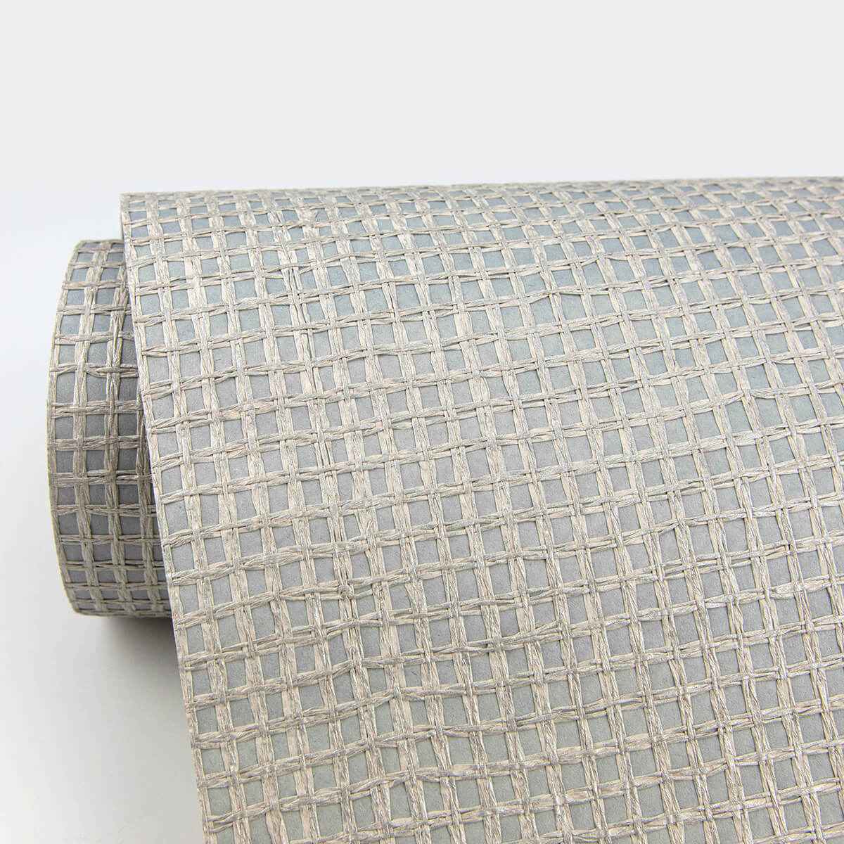 Wancahi Grey Grasscloth Wallpaper - York Wallcoverings - 2829-80017 - York Wallcoverings Wallpaper
