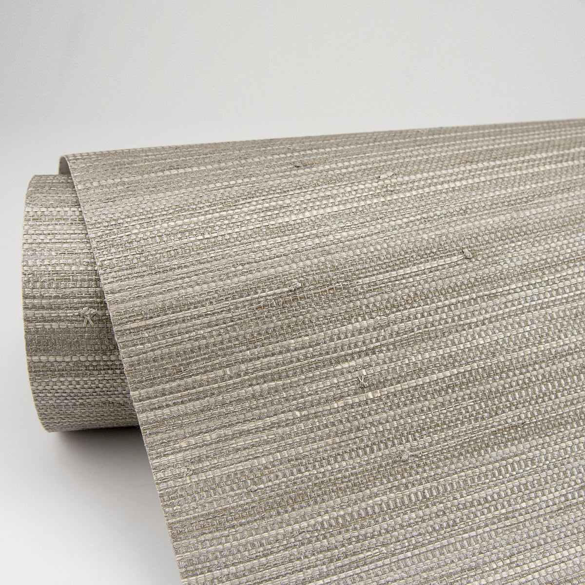 Tagum Grey Grasscloth Wallpaper - York Wallcovering - 2829-80037