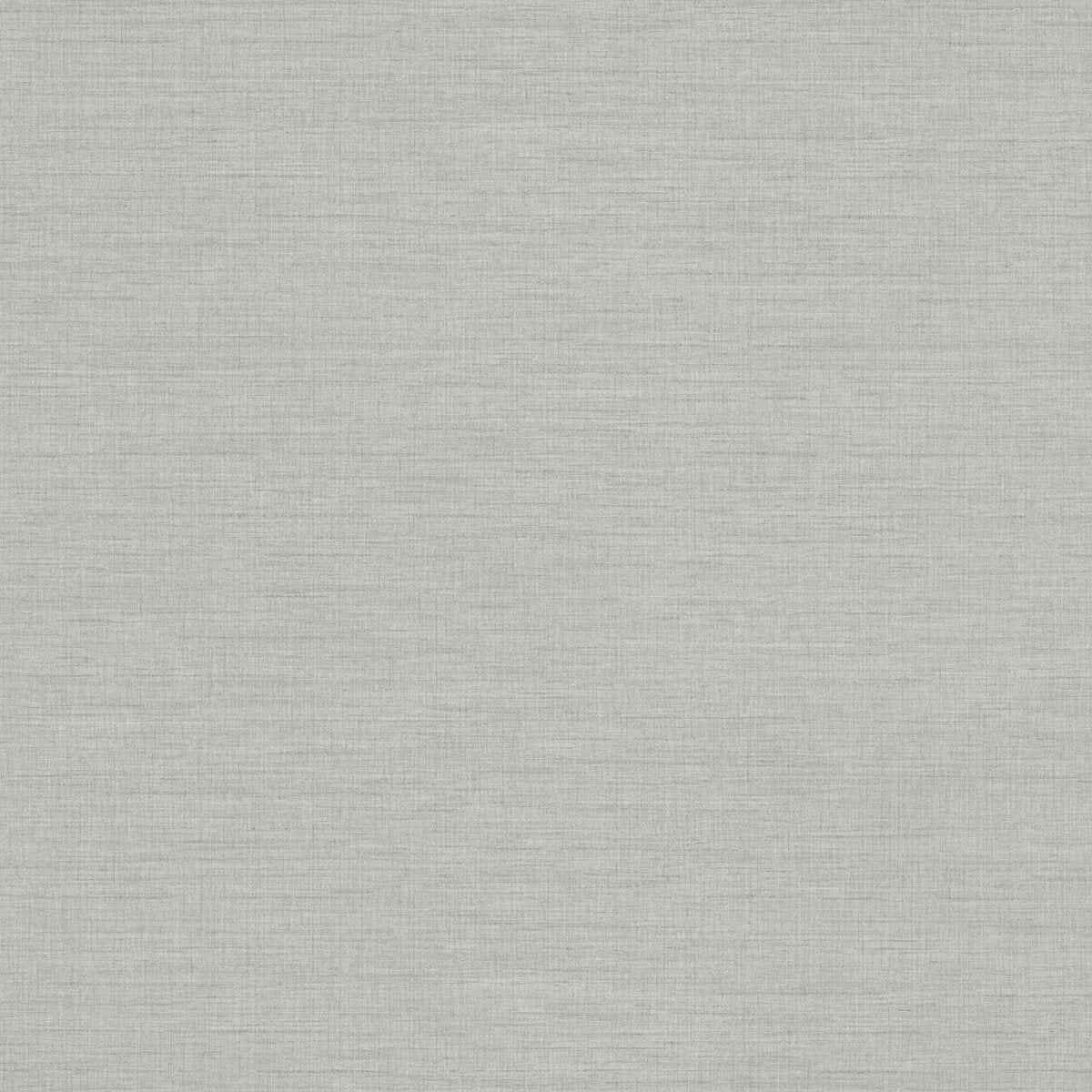 Essence Light Grey Linen Texture Wallpaper - York Wallcoverings - 2829-82061