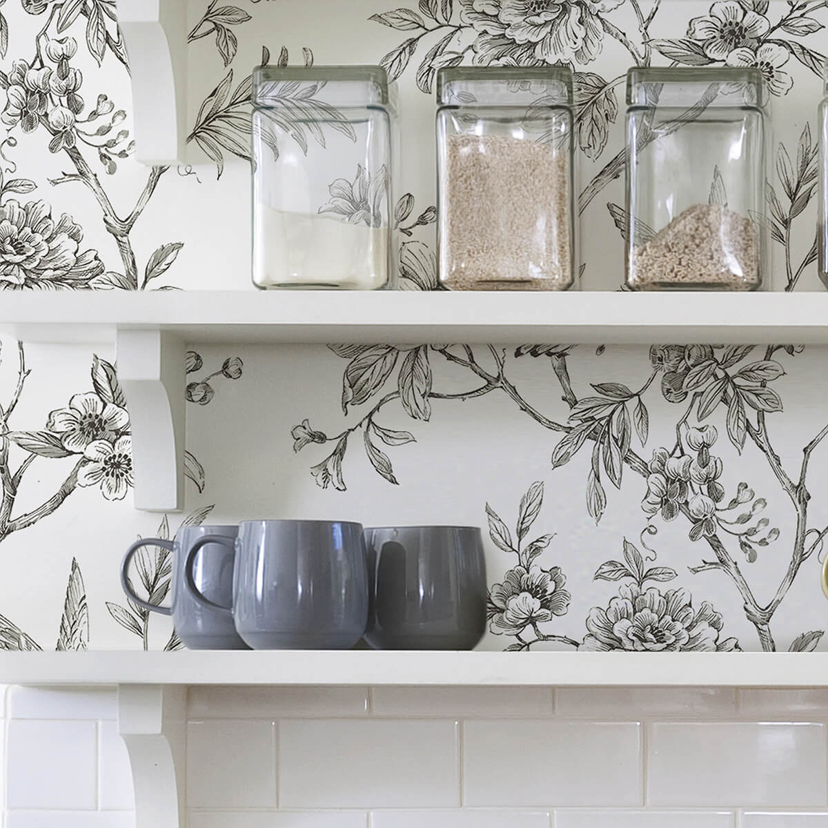 charcoal-longwood-peel-and-stick-wallpaper-york-wallcoverings-nus3832 - York Wallcoverings Wallpaper
