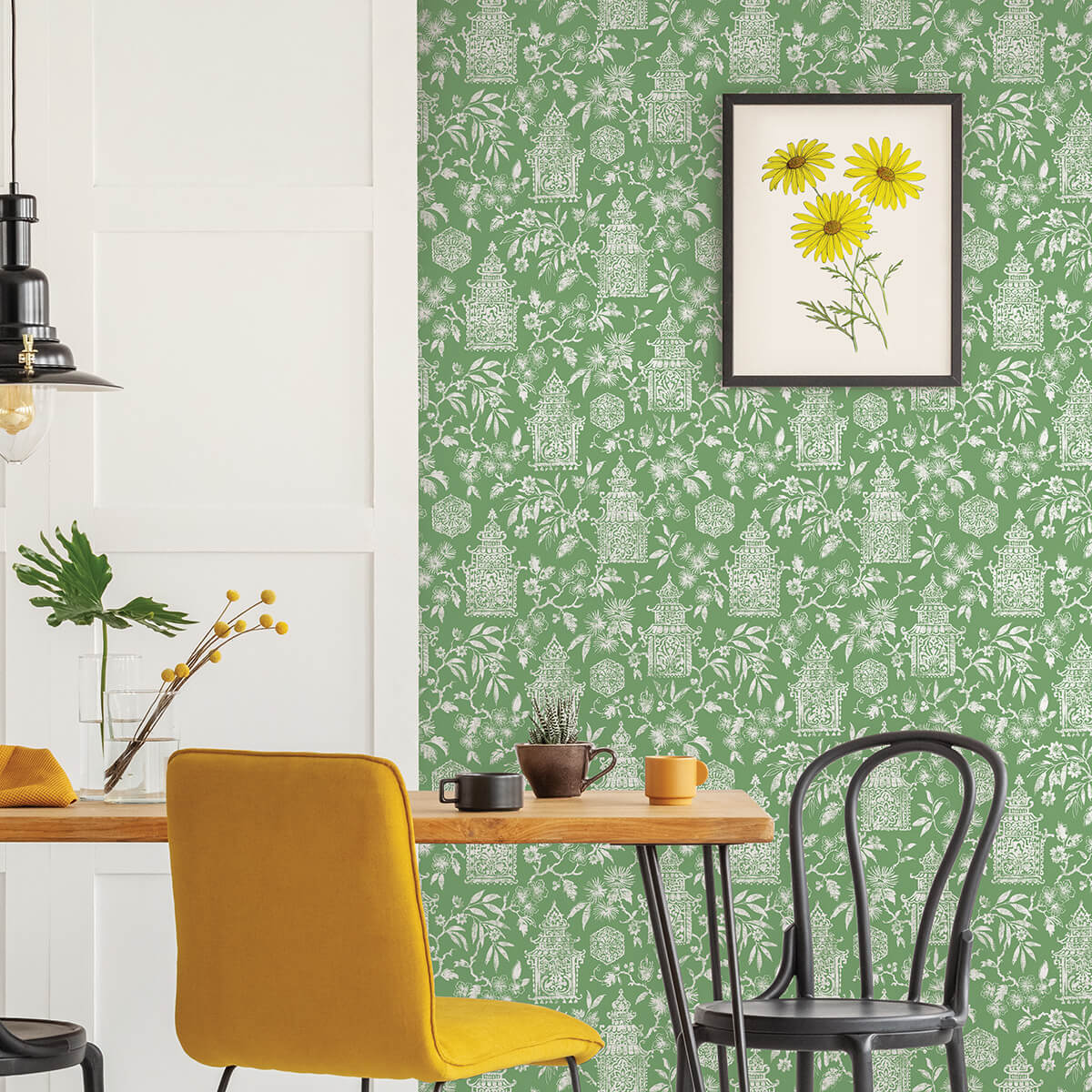 green-danson-peel-and-stick-wallpaper-york-wallcoverings-nus4036 - York Wallcoverings Wallpaper