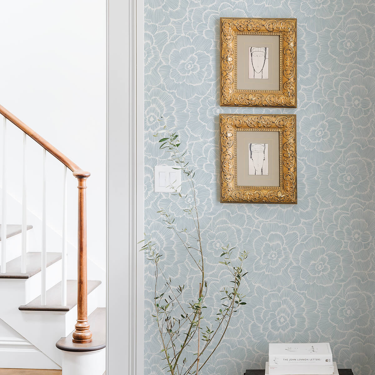 blue-saraya-peel-and-stick-wallpaper-york-wallcoverings-nus4048 - York Wallcoverings Wallpaper