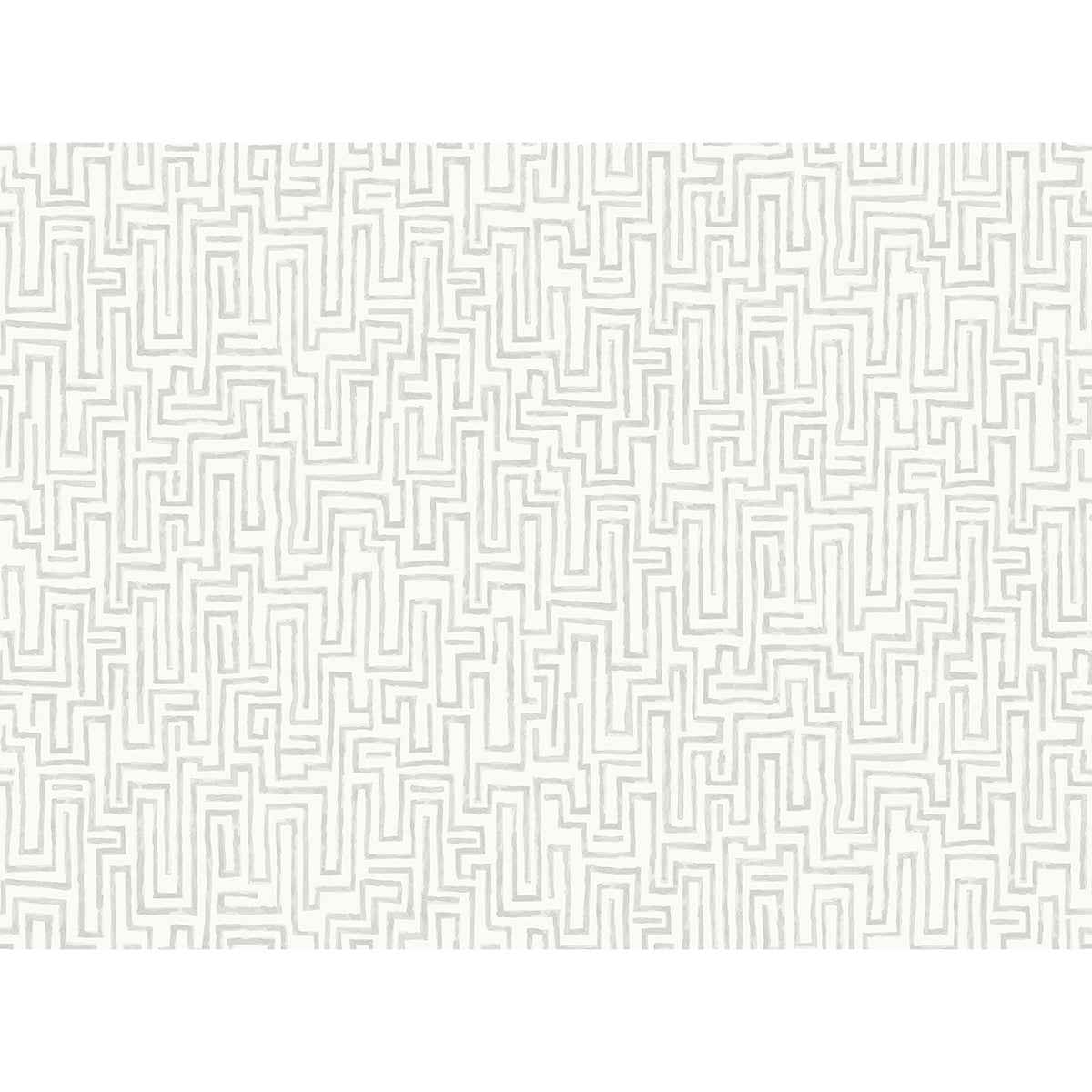 Maze Dove Grey Wall Mural - York Wallcoverings - ASTM3912 - York Wallcoverings Wallpaper