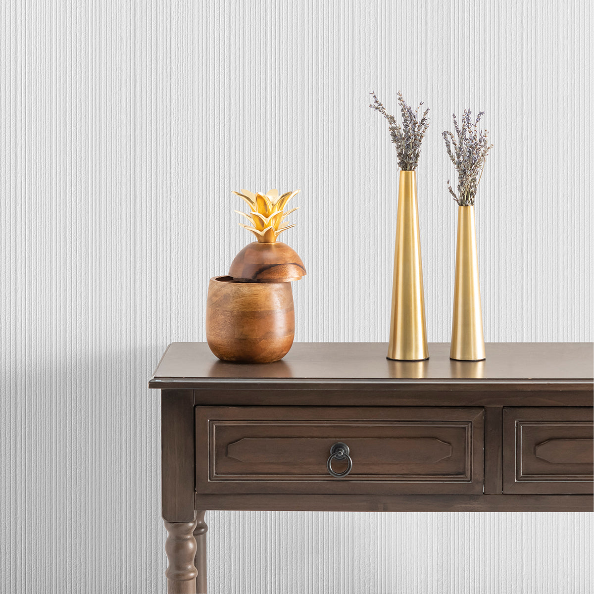 samuel-white-paintable-textured-stripe-wallpaper-york-wallcoverings-4000-3149-18 - York Wallpaper Wallpaper