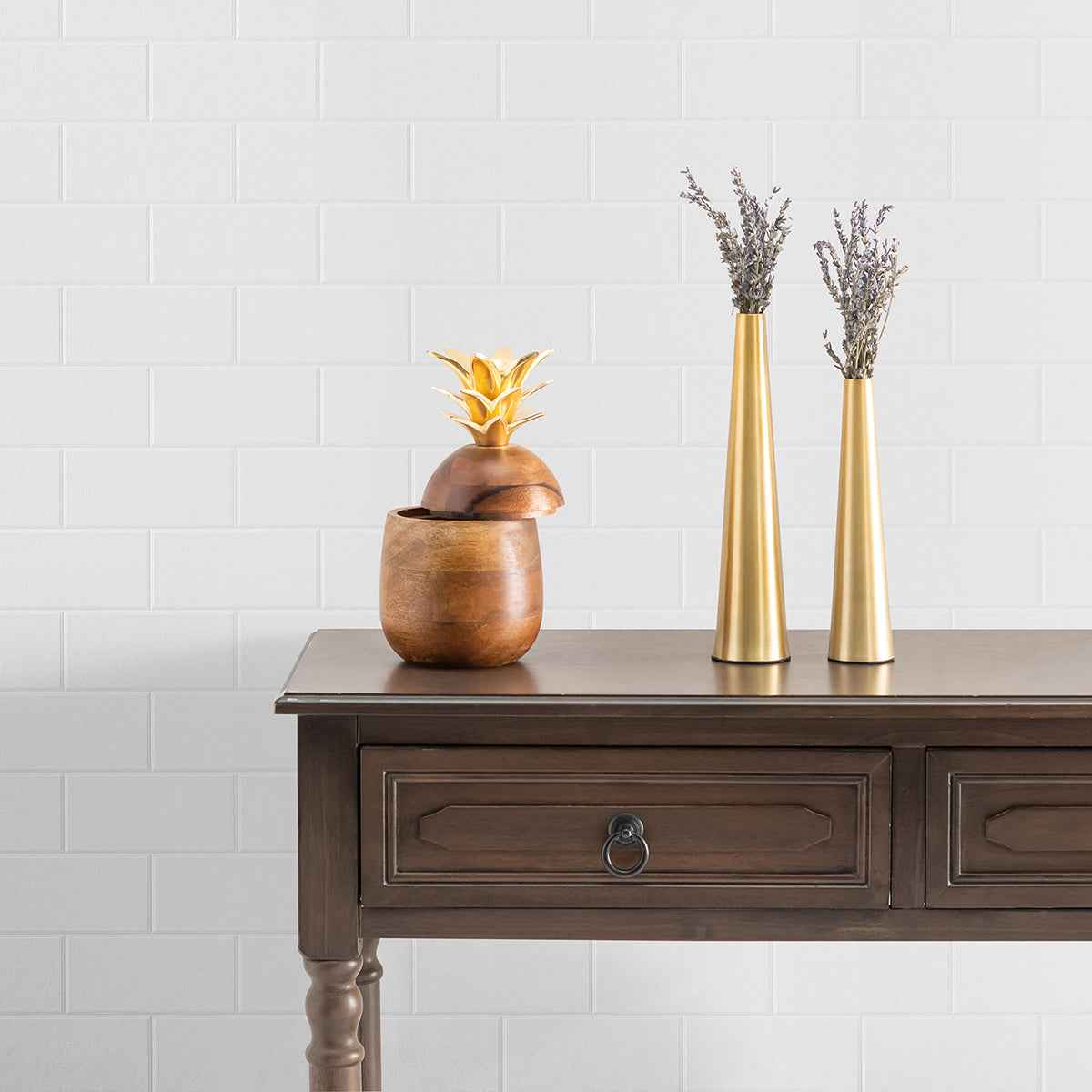 galley-white-subway-tile-paintable-wallpaper-york-wallcoverings-4000-21399 - York Wallcoverings Wallpaper