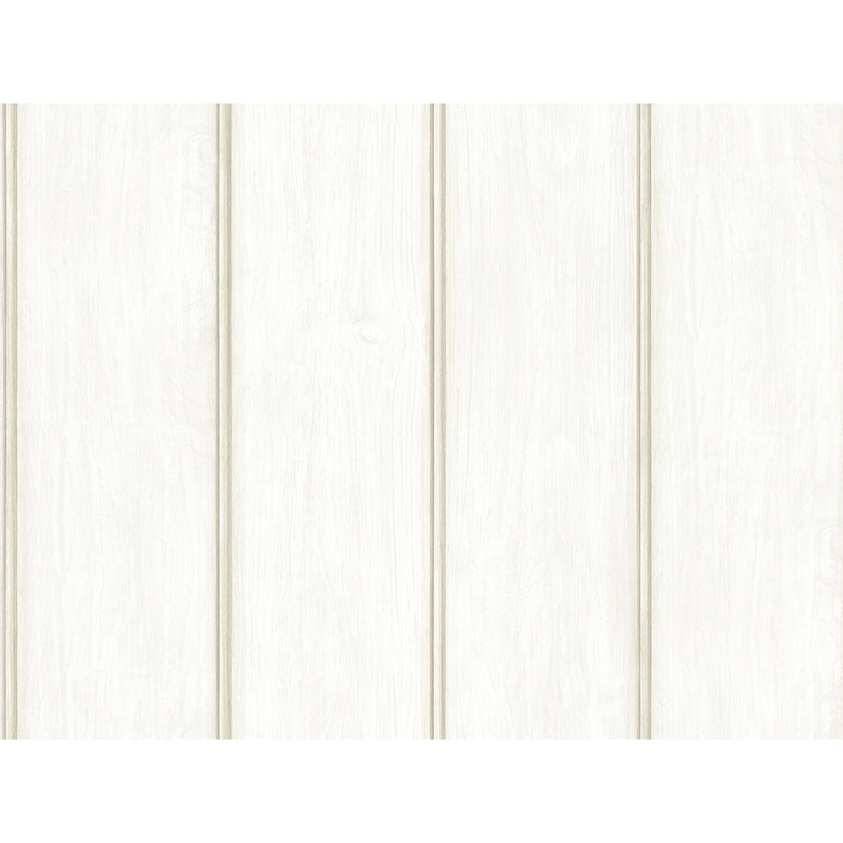upstate-beadboard-aged-white-wood-wallpaper-york-wallcoverings-ast4078 - York Wallcoverings Wallpaper