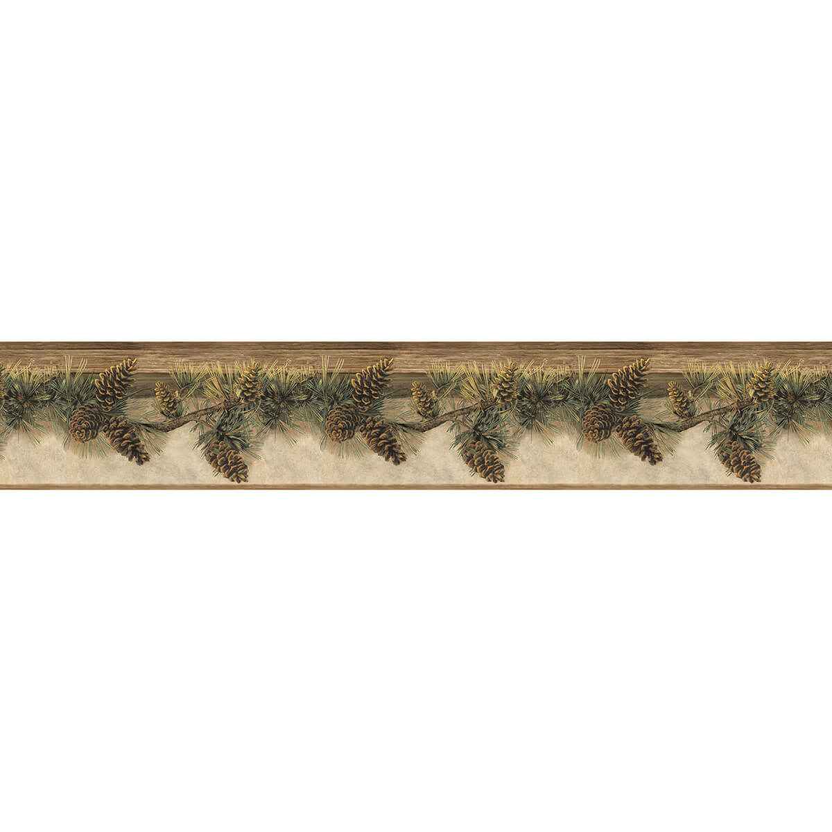 Pine Hill Chestnut Branches Wallpaper - York Wallcoverings - 3123-01632