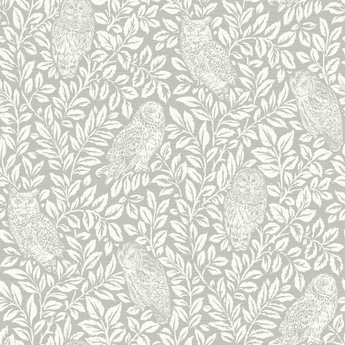 parliament-grey-owl-wallpaper-york-wallcoverings-3123-12411 - York Wallcoverings Papel pintado