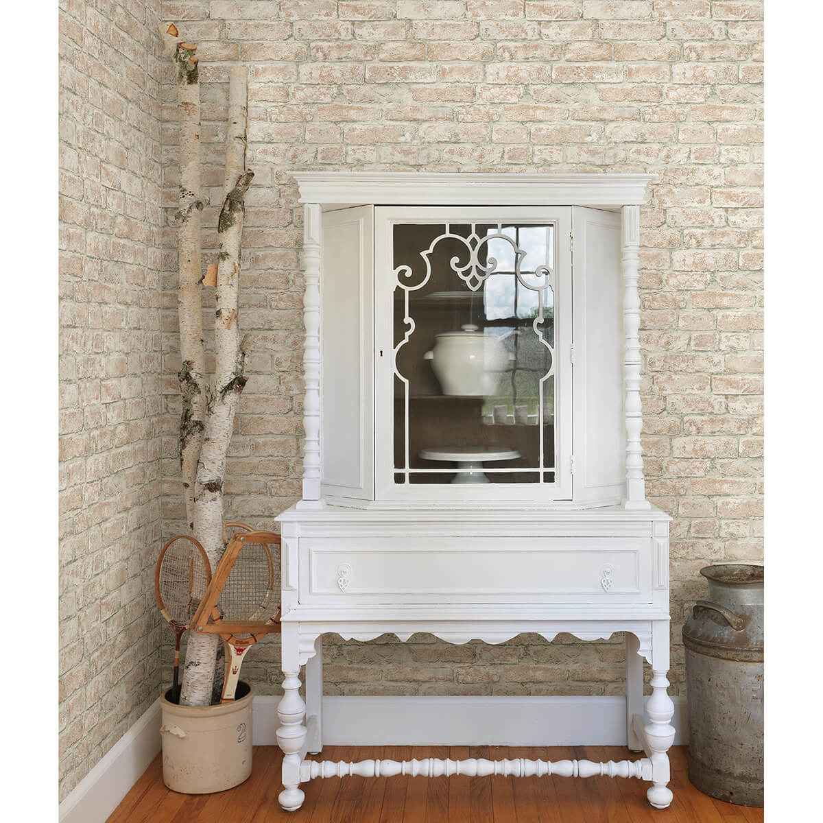 Arlington Rust Brick Wallpaper - York Wallcoverings - 3123-12482 - York Wallcoverings Wallpaper