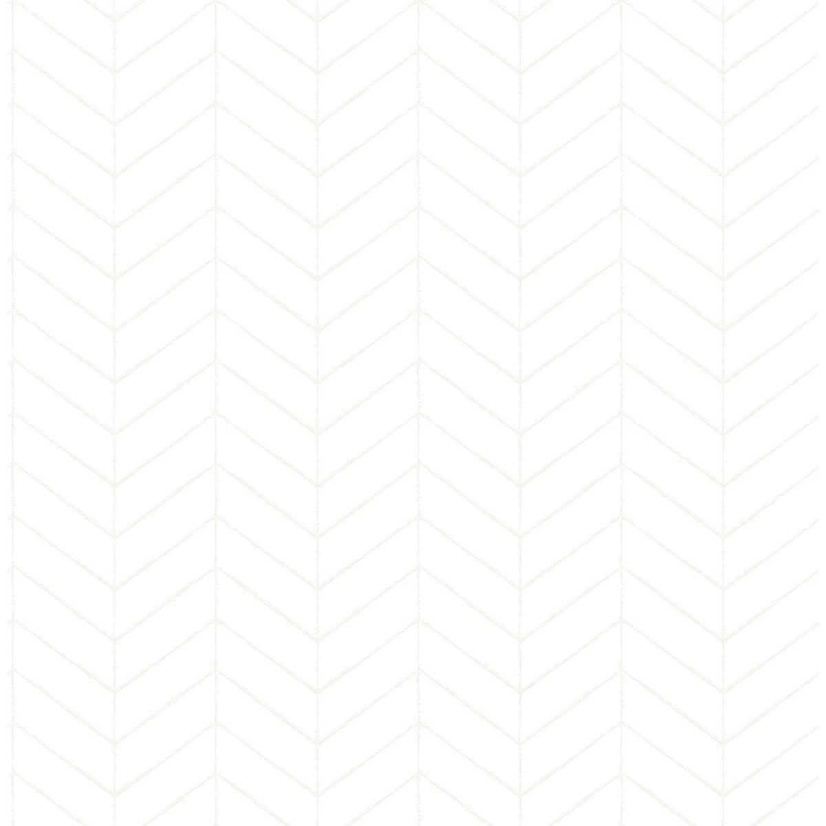 Bison Bone Herringbone Wallpaper - York Wallcoverings - 3123-25094