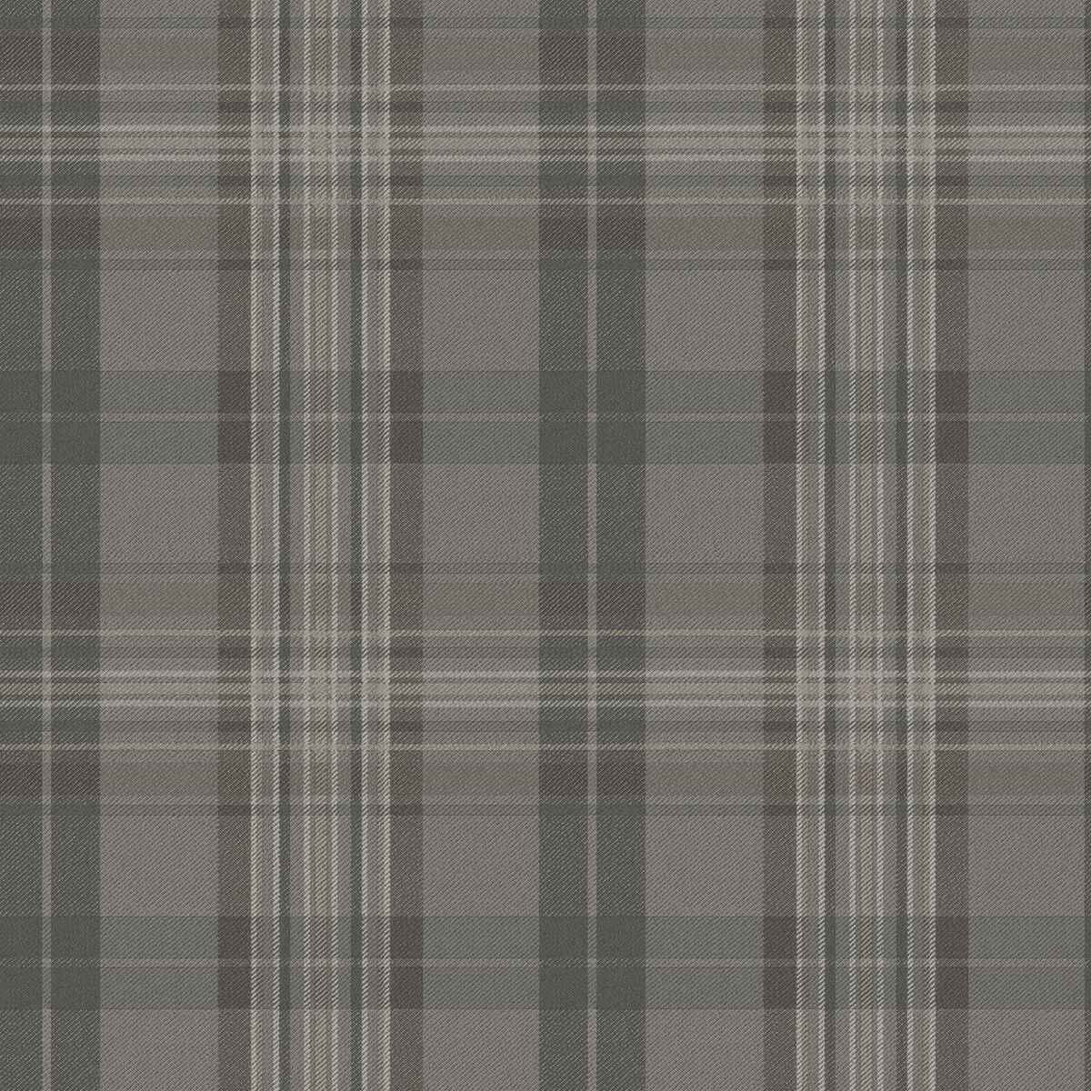 Austin Charcoal Plaid Wallpaper - York Wallcoverings - 3123-330215