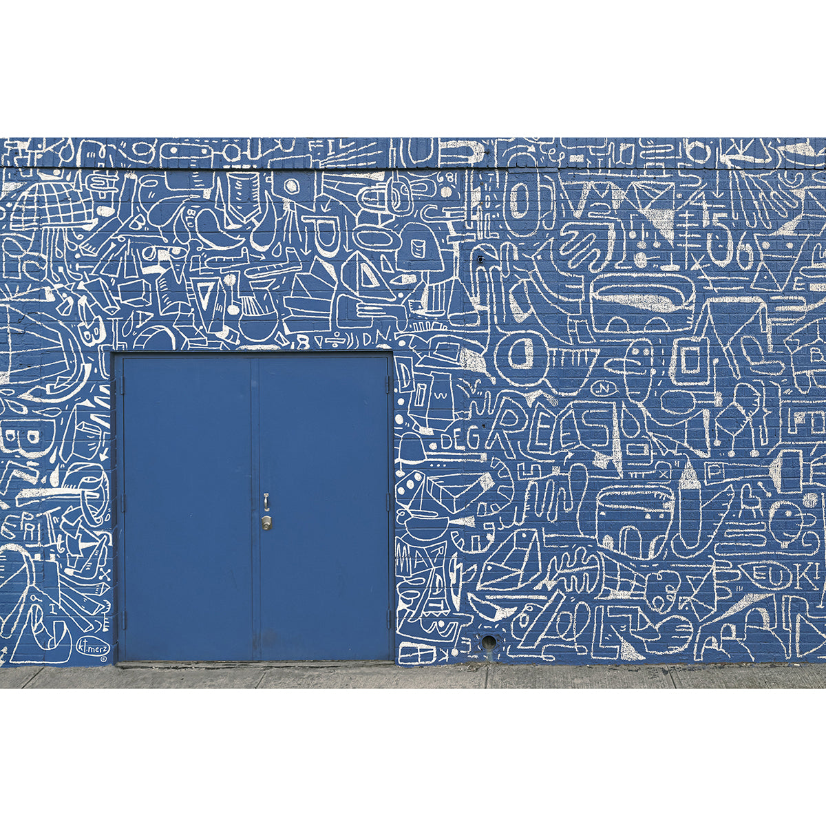 bushwick-bklyn-blue-wall-mural-york-wallcoverings-astm4130 - York Wallcoverings Wallpaper
