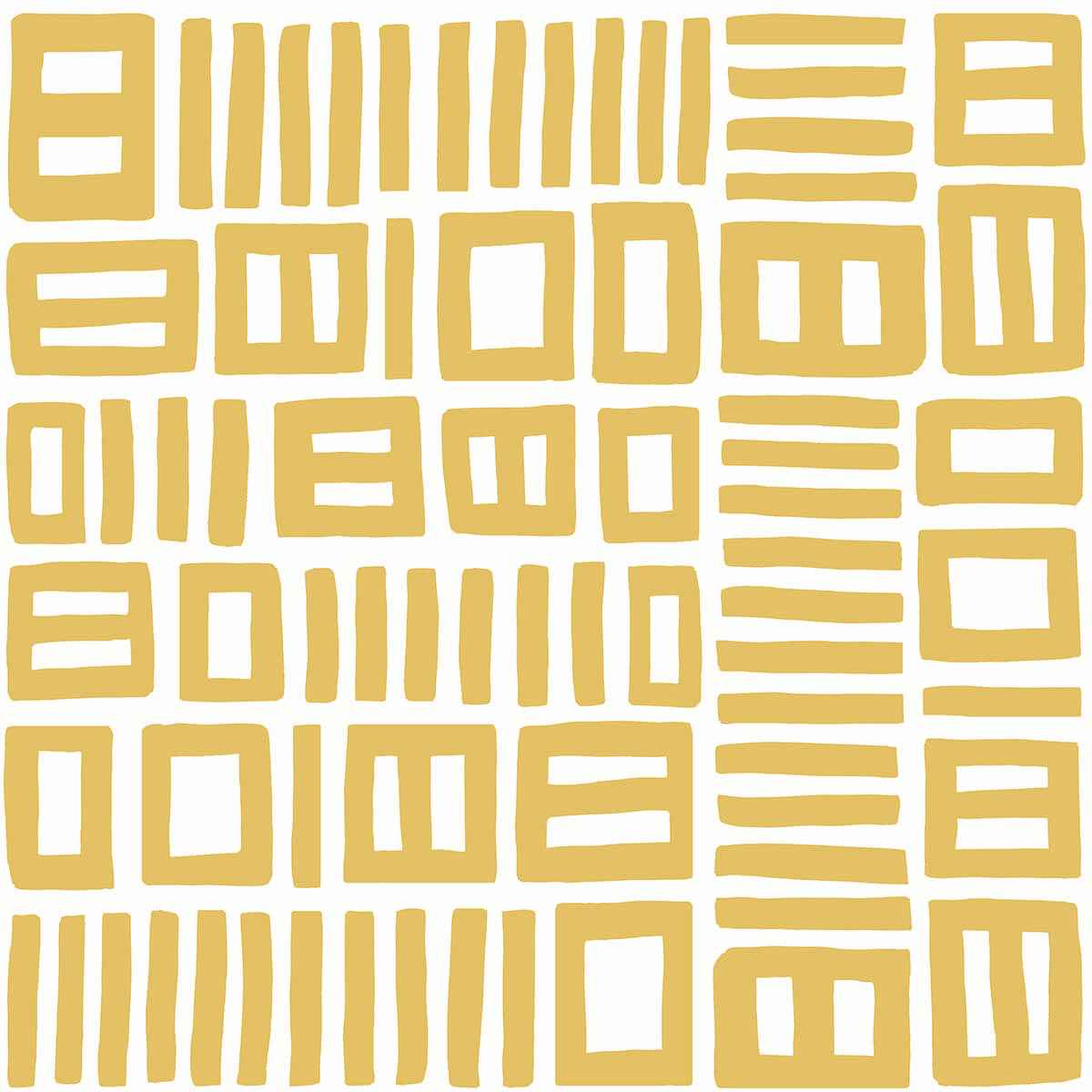 Yellow Traverse Peel & Stick Wallpaper - York Wallcoverings - BPS4056 - York Wallcoverings Wallpaper