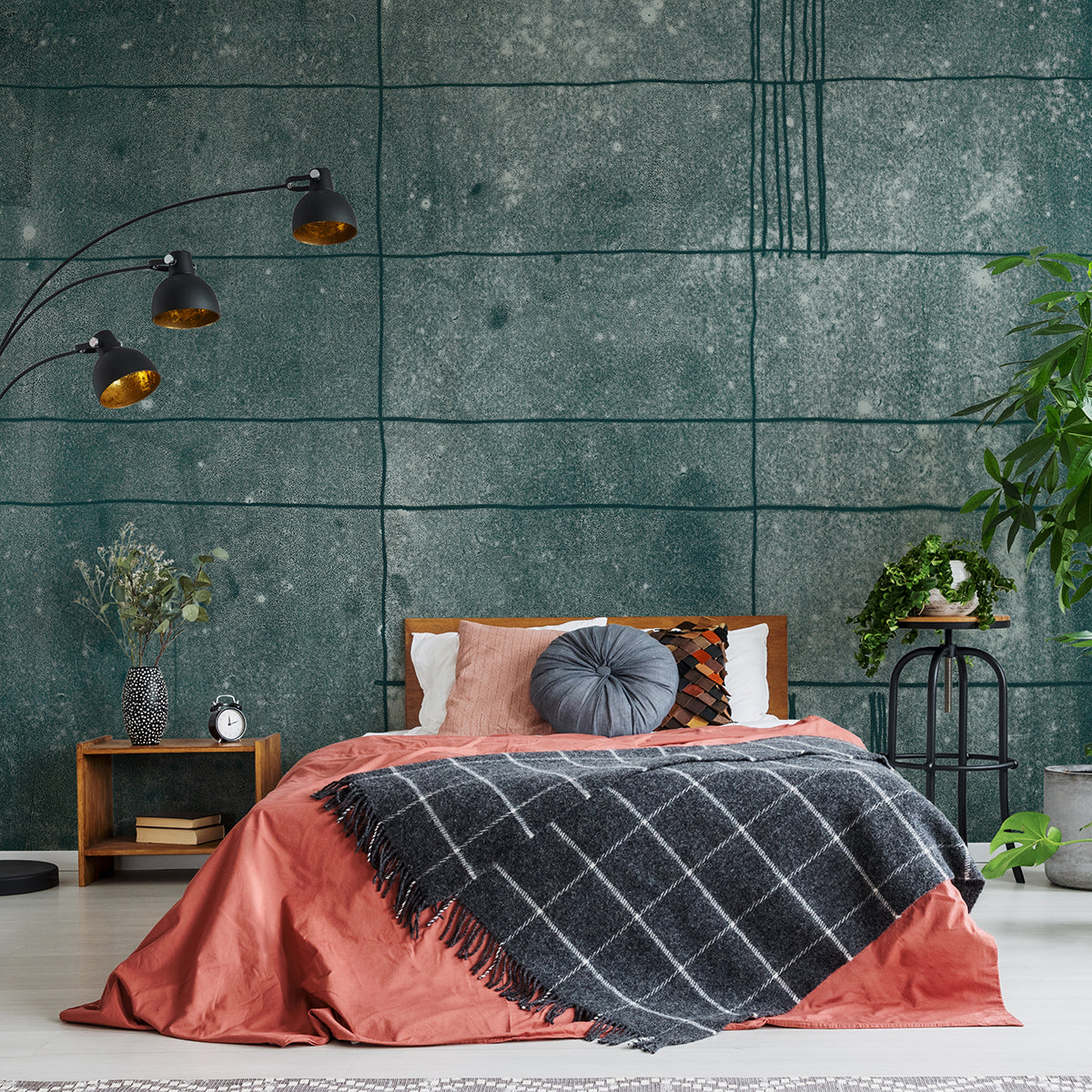 panes-forest-wall-mural-by-karen-j-revis-york-wallcoverings-astm4181 - York Wallcoverings Wallpaper