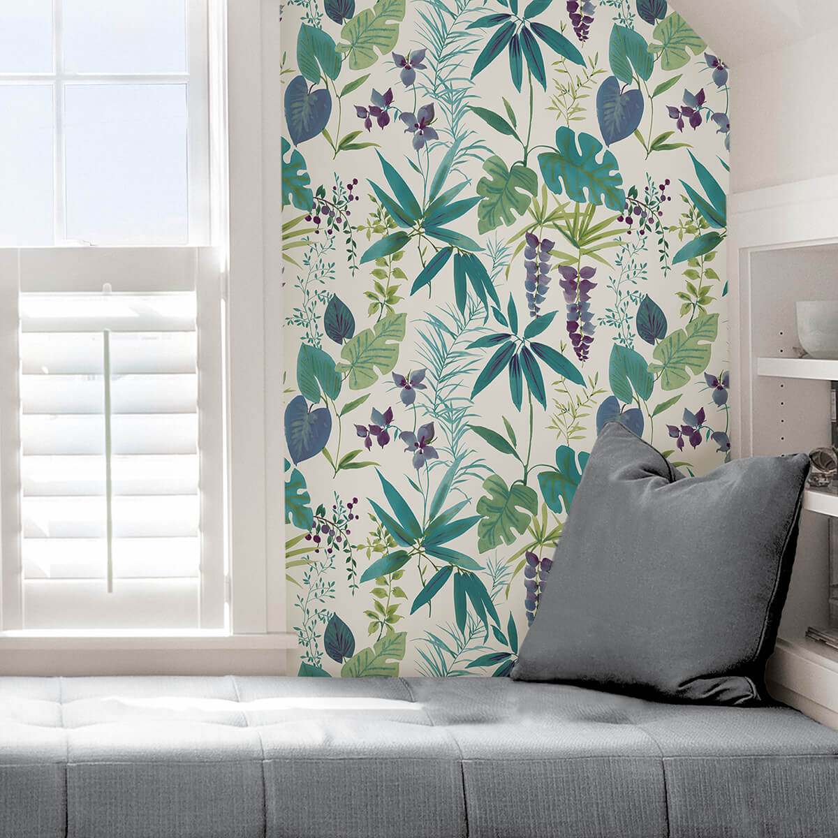 teal-maldives-peel-and-stick-wallpaper-york-wallcoverings-nus4006 - York Wallcoverings Wallpaper