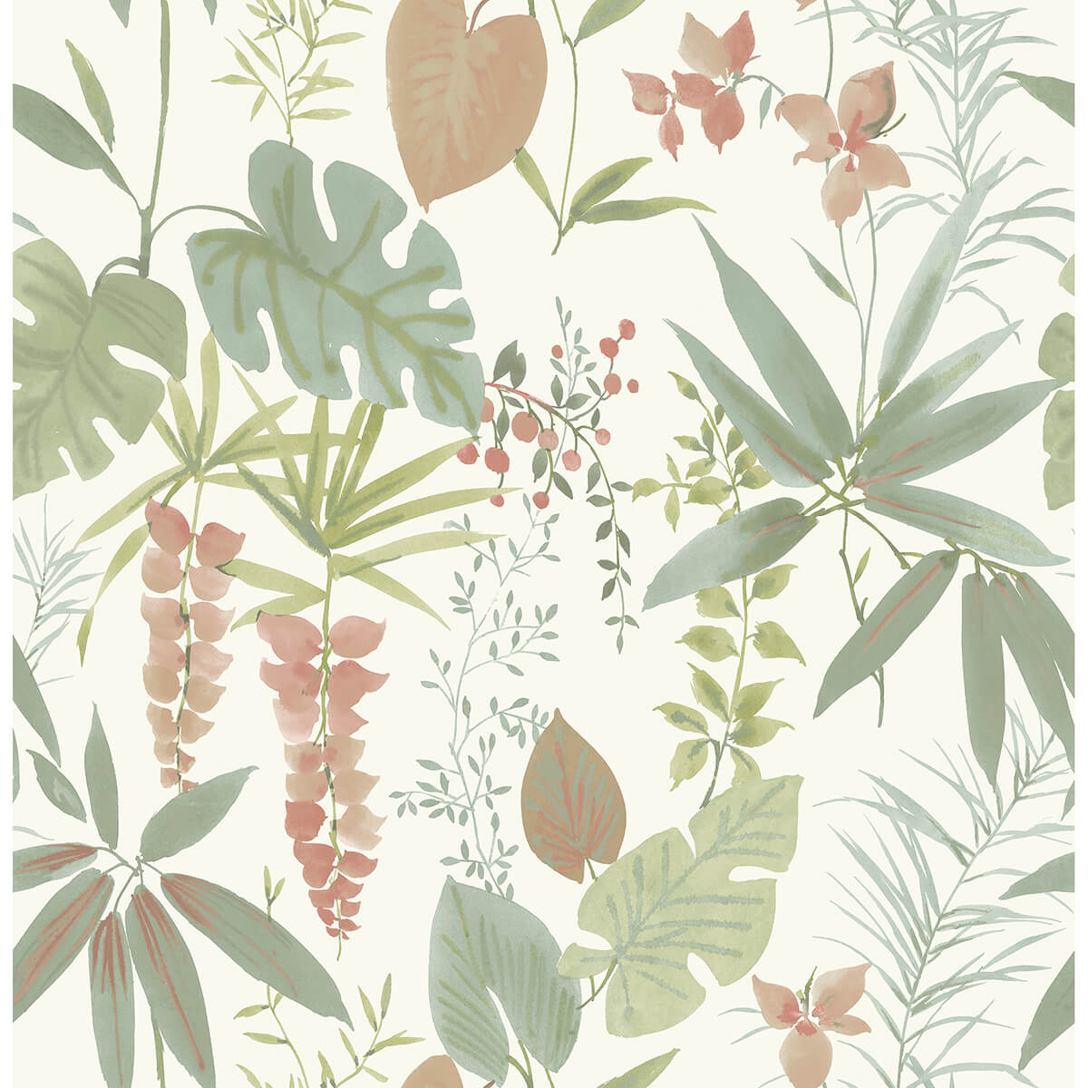 warm-maldives-peel-and-stick-wallpaper-york-wallcoverings-nus4007 - York Wallcoverings Wallpaper