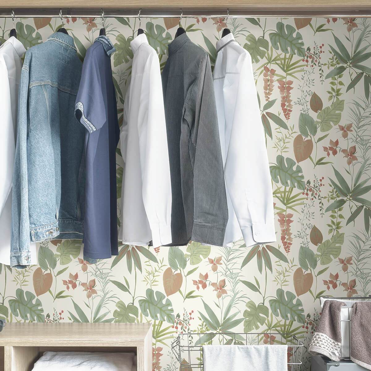 warm-maldives-peel-and-stick-wallpaper-york-wallcoverings-nus4007 - York Wallcoverings Wallpaper
