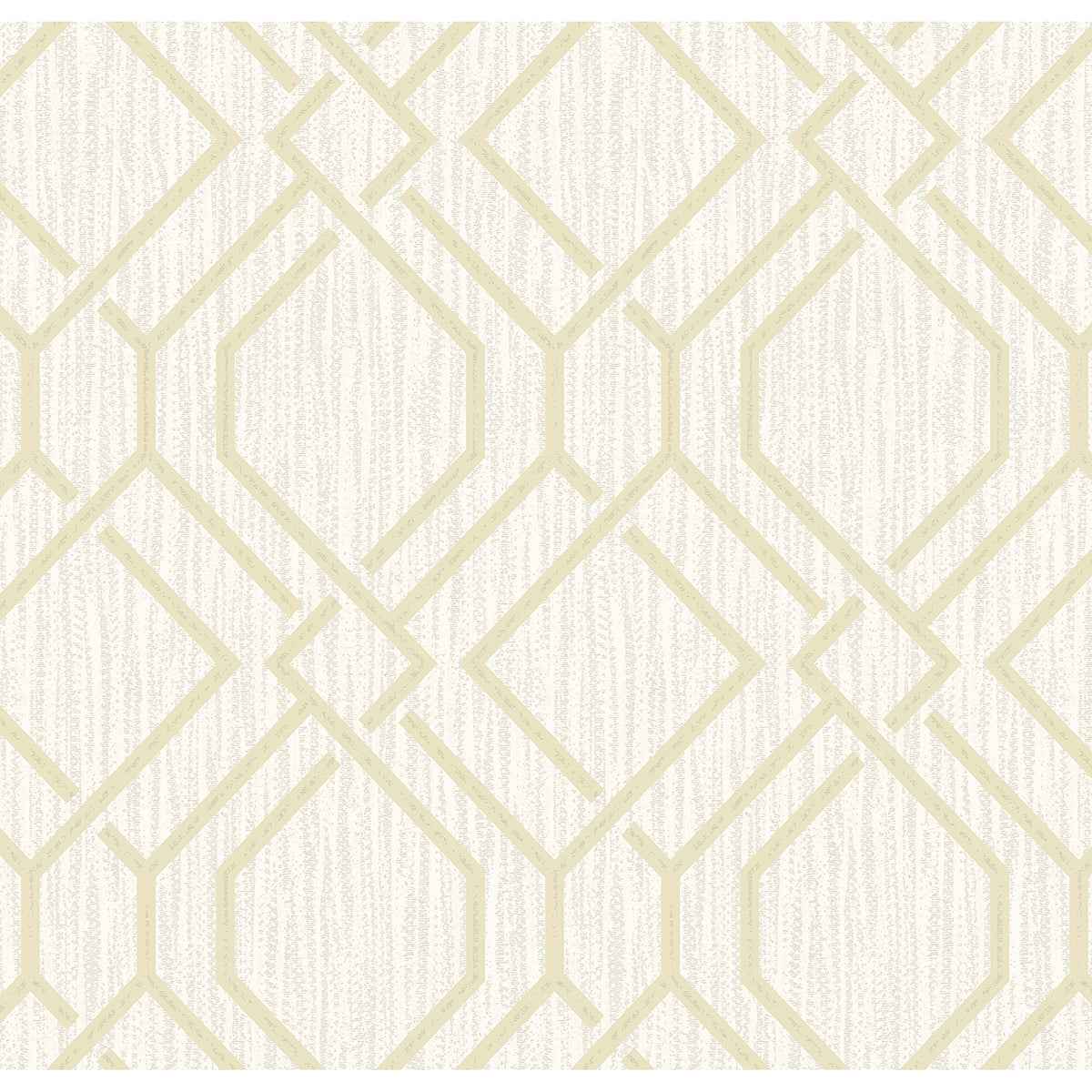 frege-gold-trellis-wallpaper-york-wallcoverings-4025-82515 - York Wallcoverings Wallpaper