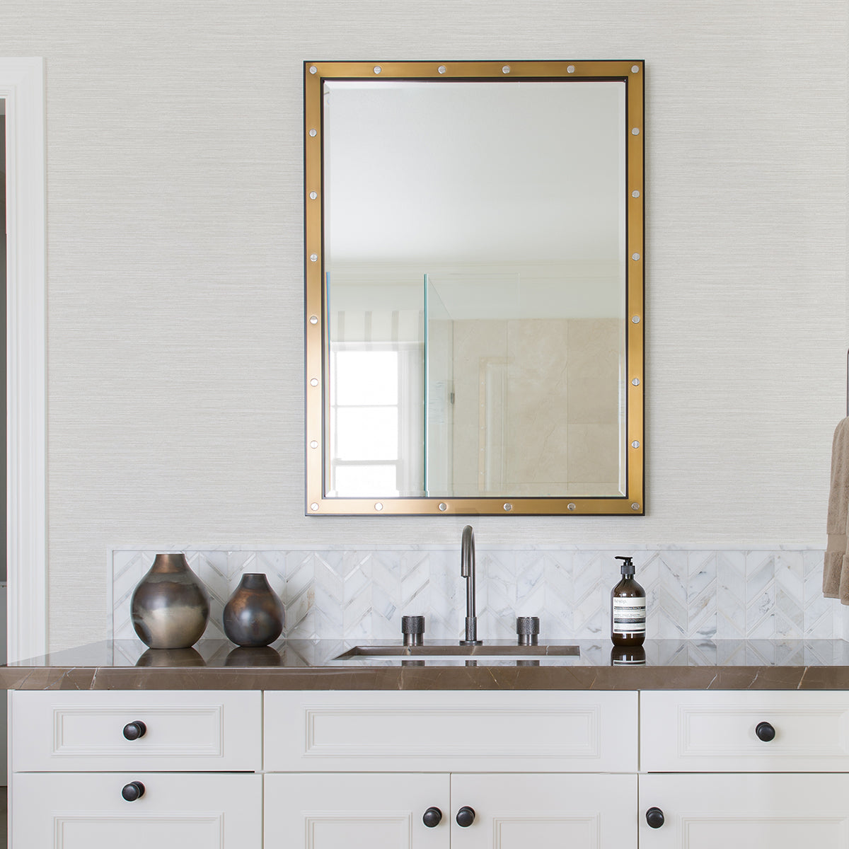 cantor-cream-faux-grasscloth-wallpaper-york-wallcoverings-4025-82534 - York Wallpaper Wallpaper