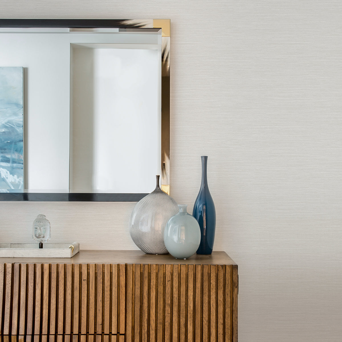 cantor-cream-faux-grasscloth-wallpaper-york-wallcoverings-4025-82534 - York Wallpaper Wallpaper