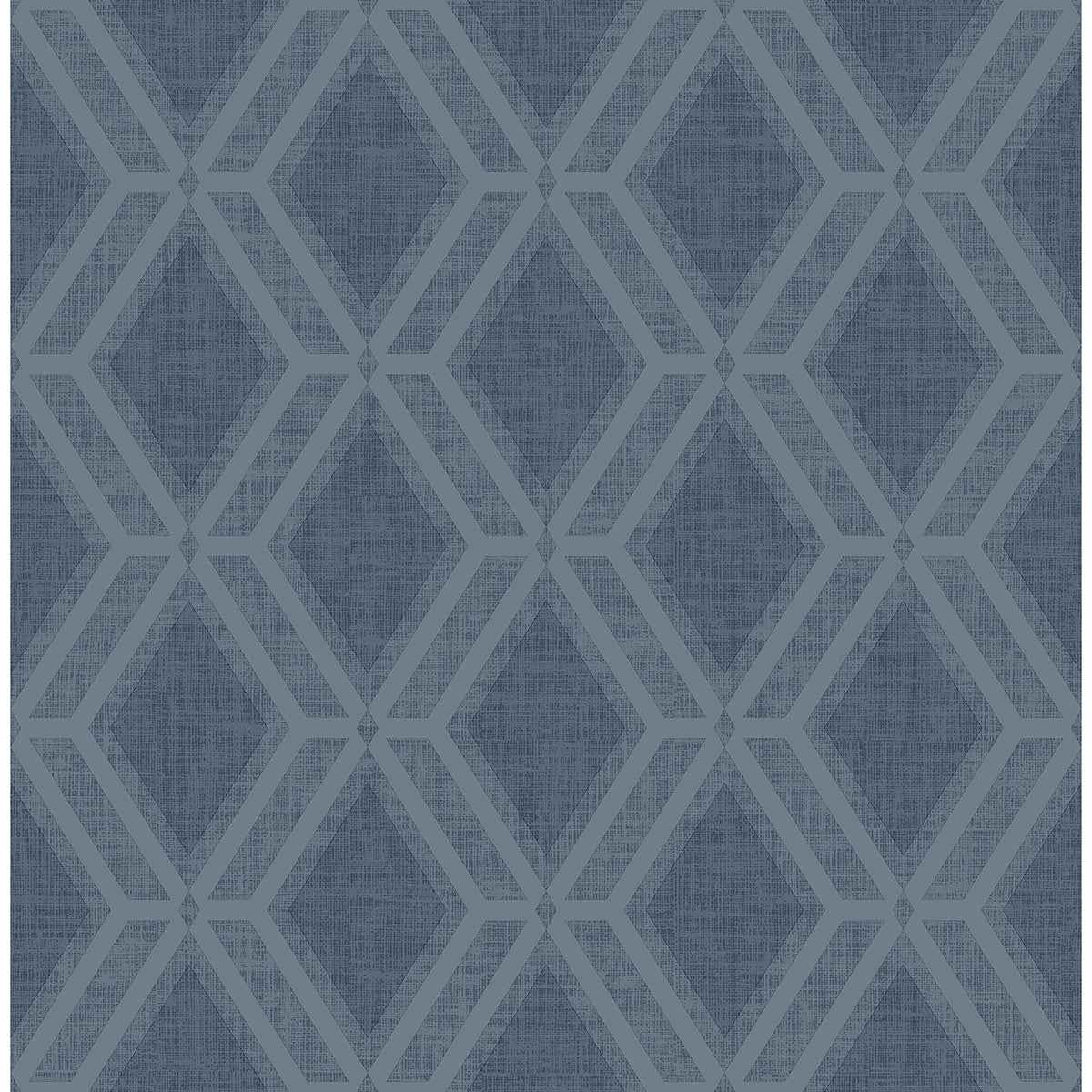 mersenne-indigo-geometric-wallpaper-york-wallcoverings-4025-82541 - York Wallcoverings Wallpaper
