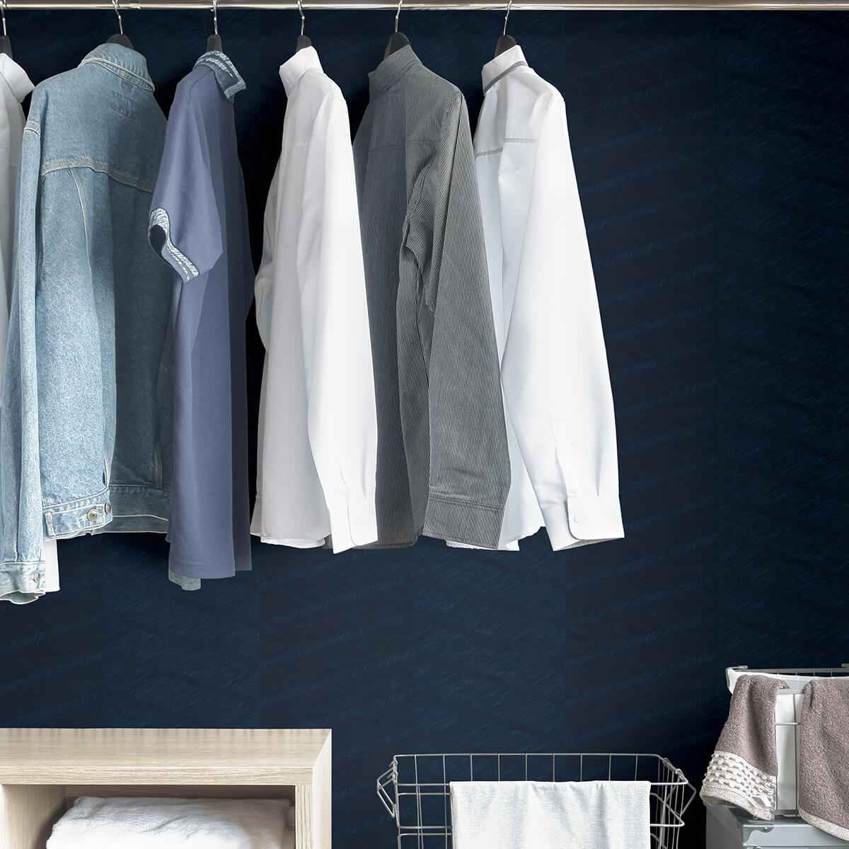 Indigo Wayward Peel & Stick Wallpaper - York Wallcoverings - SLS3979 - York Wallcoverings Wallpaper