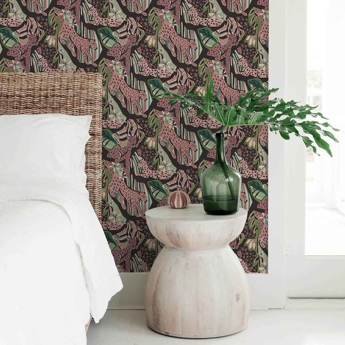 Plum Cat Nap Peel & Stick Wallpaper - York Wallcoverings - PLS4218 - York Wallcoverings Wallpaper