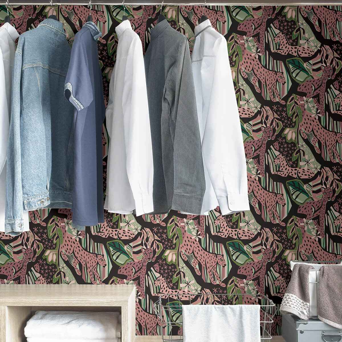 Plum Cat Nap Peel & Stick Wallpaper - York Wallcoverings - PLS4218 - York Wallcoverings Wallpaper