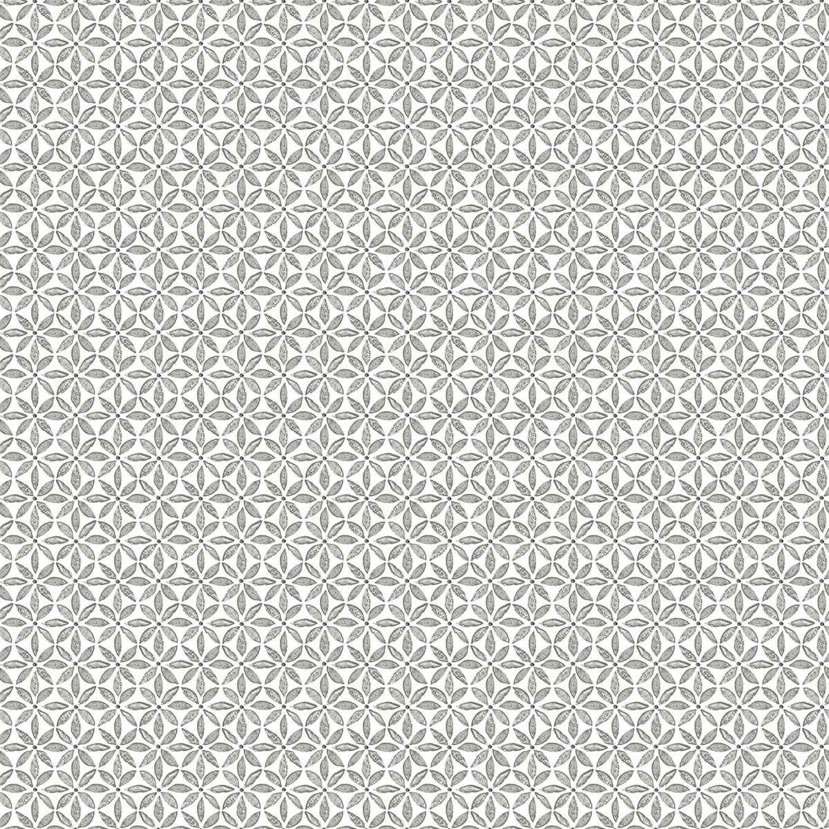 Jellia Charcoal Petal Geometric Wallpaper - York Wallcoverings - 3122-10613 - York Wallcoverings Wallpaper