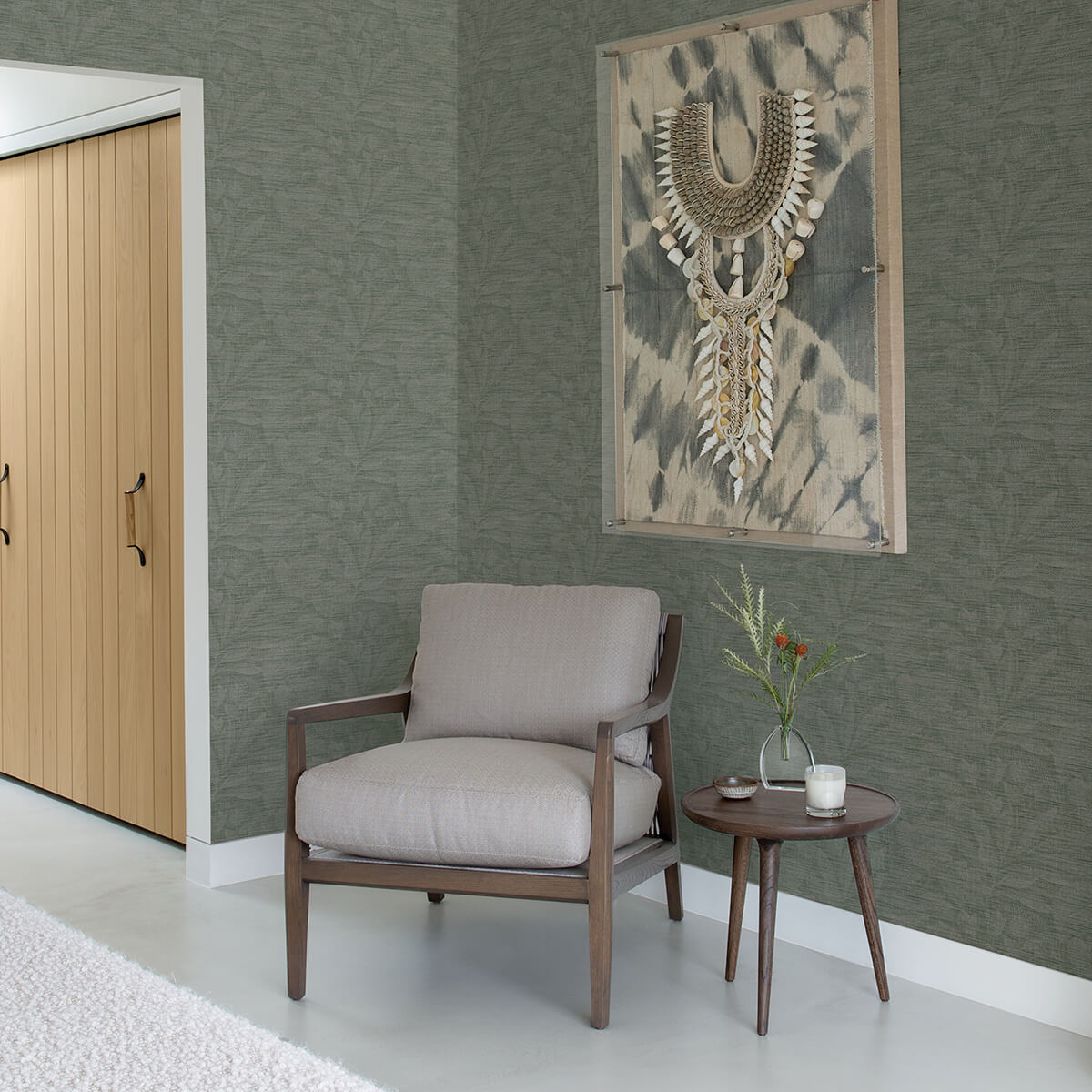 lei-jade-etched-leaves-wallpaper-york-wallcoverings-2971-86151 - York Wallcoverings Wallpaper